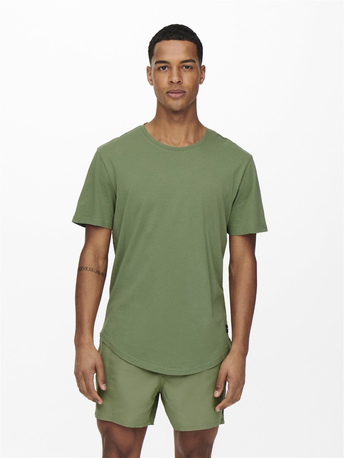 HERREN Hemden & T-Shirts Hawaii Rabatt 57 % ONLY & SONS T-Shirt Grün L 