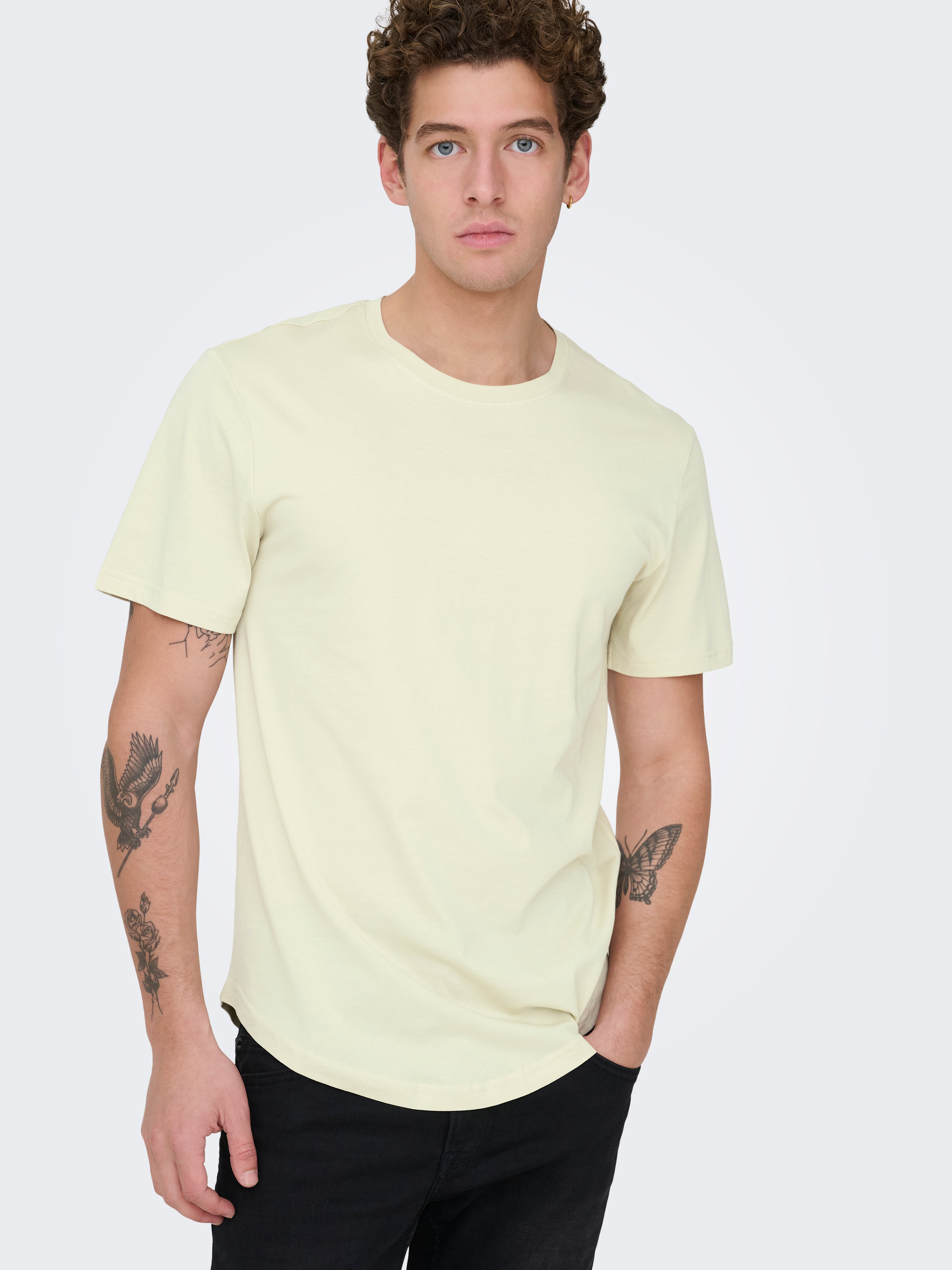 ONSMATT T-shirt | Medium Grey | ONLY & SONS®