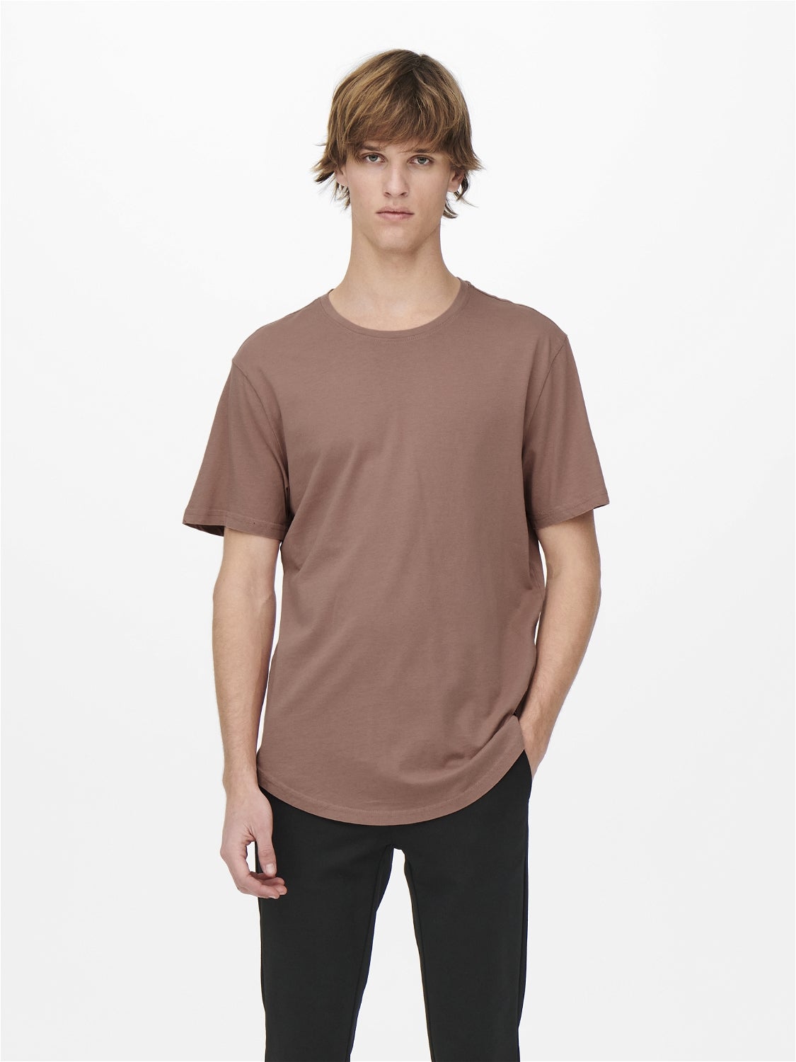Rabatt 62 % Grün L HERREN Hemden & T-Shirts Basisch ONLY & SONS T-Shirt 