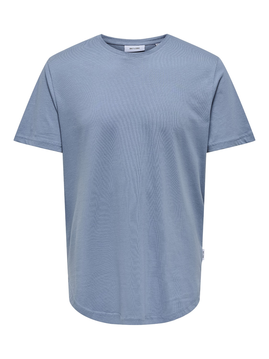 ONLY & SONS Long o-neck t-shirt -Flint Stone - 22002973