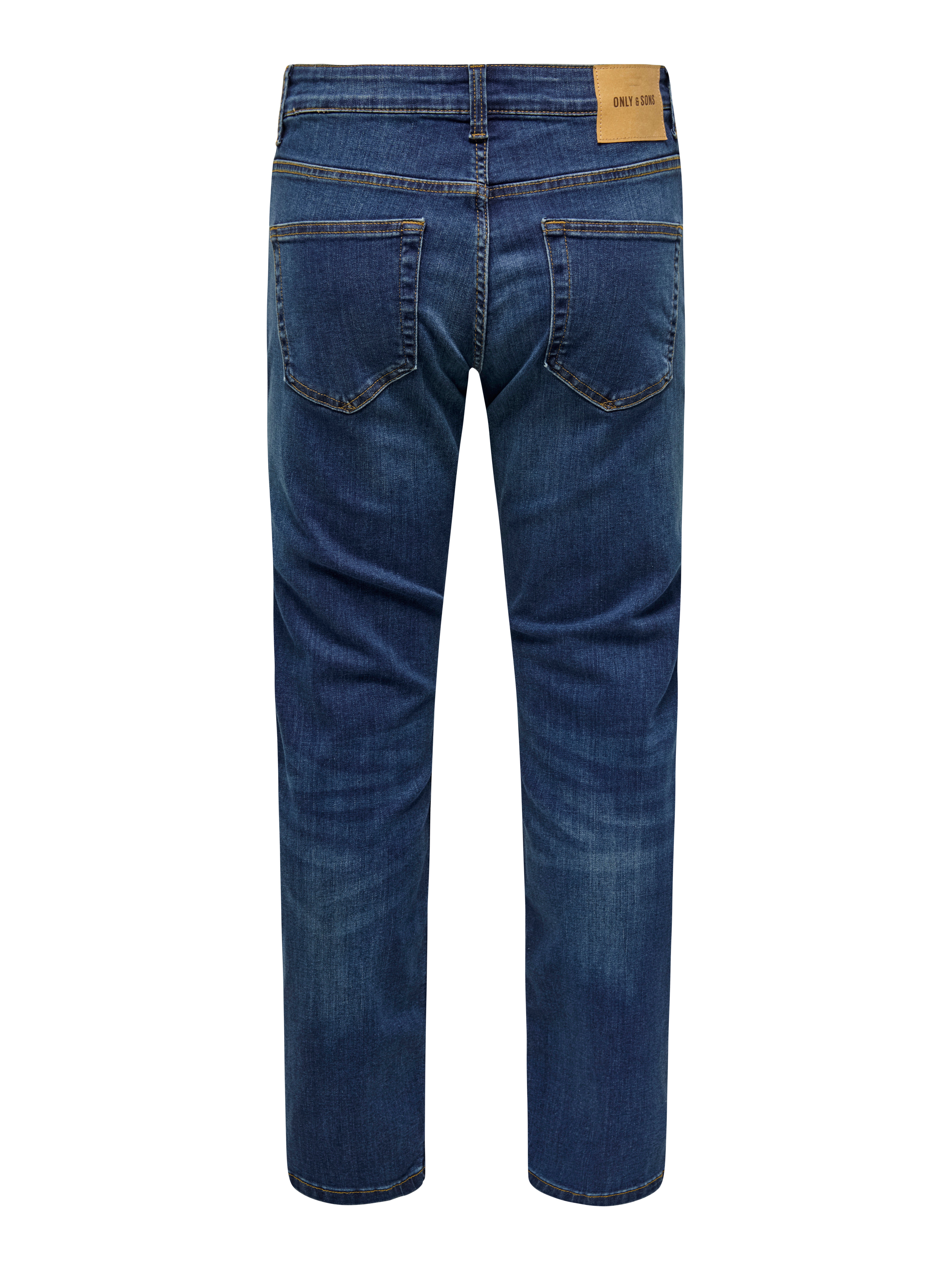 ONSWEFT Mittlere Taille Normal geschnitten Jeans | Mittelblau 