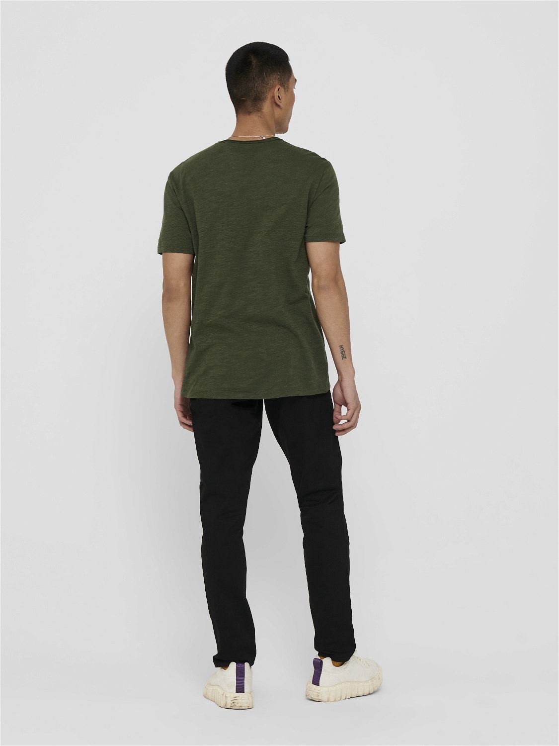 ONLY & SONS O-neck t-shirt -Forest Night - 22005108