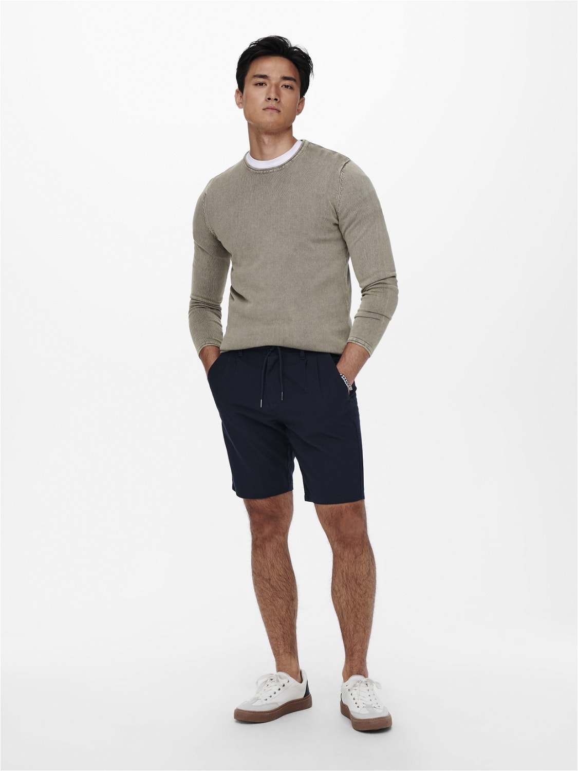 ONLY & SONS Normal passform Rundringning Pullover -Griffin - 22006806
