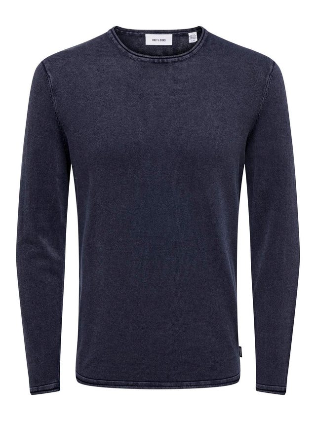 ONLY & SONS Regular Fit Crew neck Pullover - 22006806