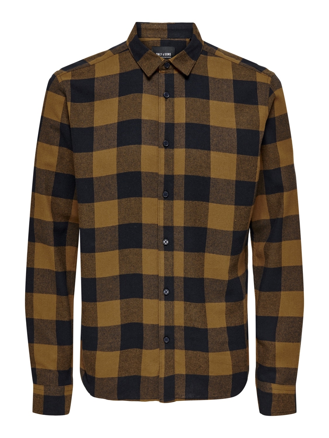 ONLY & SONS Slim fit checked shirt -Monks Robe - 22007112
