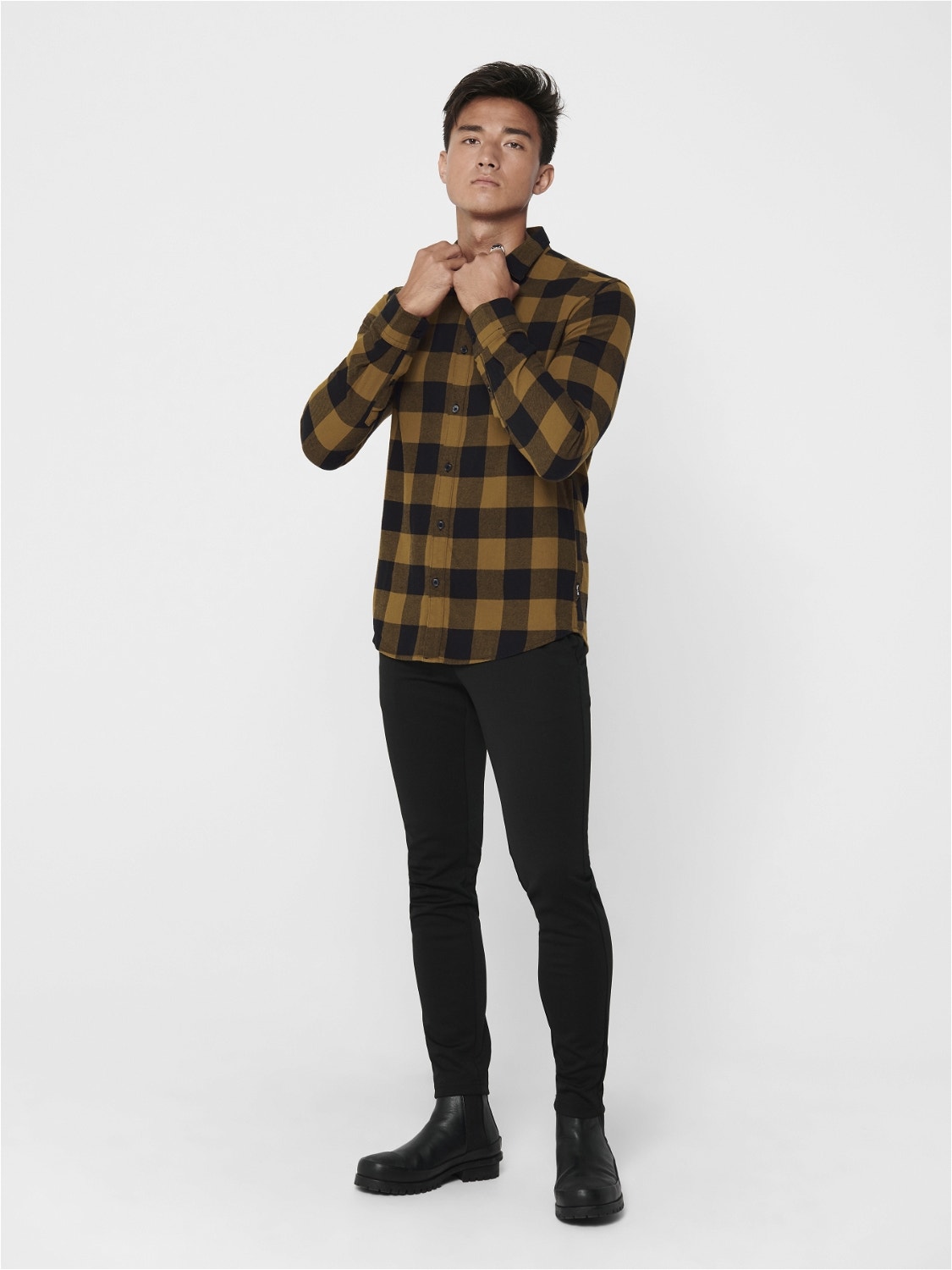 ONLY & SONS Slim fit Overhemd kraag Overhemd -Monks Robe - 22007112