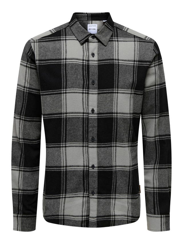 ONLY & SONS Slim Fit Shirt collar Shirt - 22007112