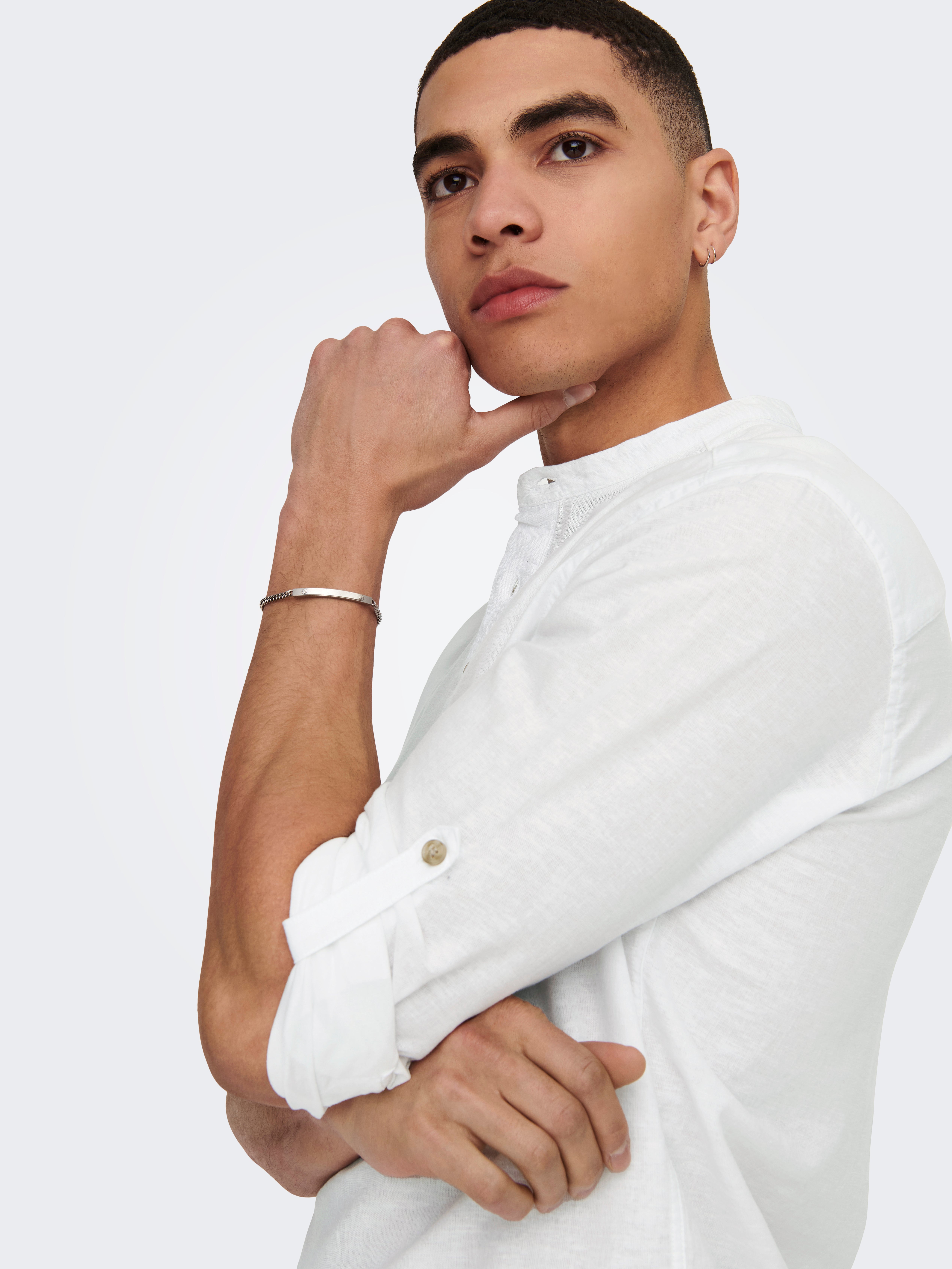 ONSCAIDEN Shirt | White | ONLY & SONS®