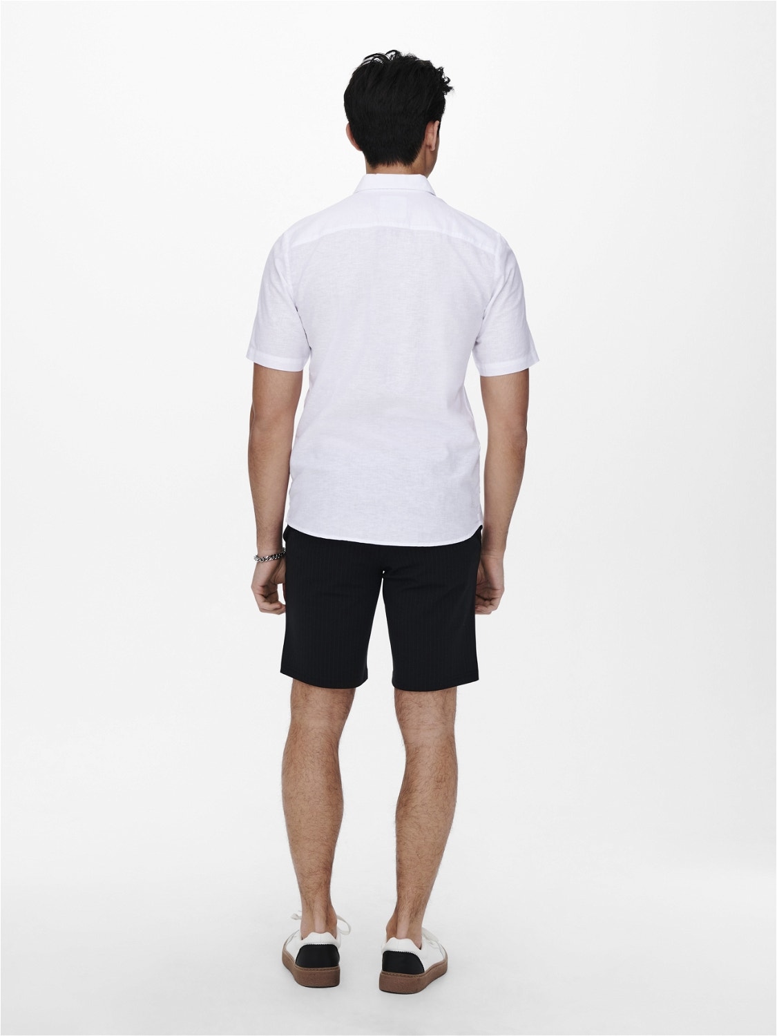 ONLY & SONS Camisas Corte slim Cuello de camisa -White - 22009885
