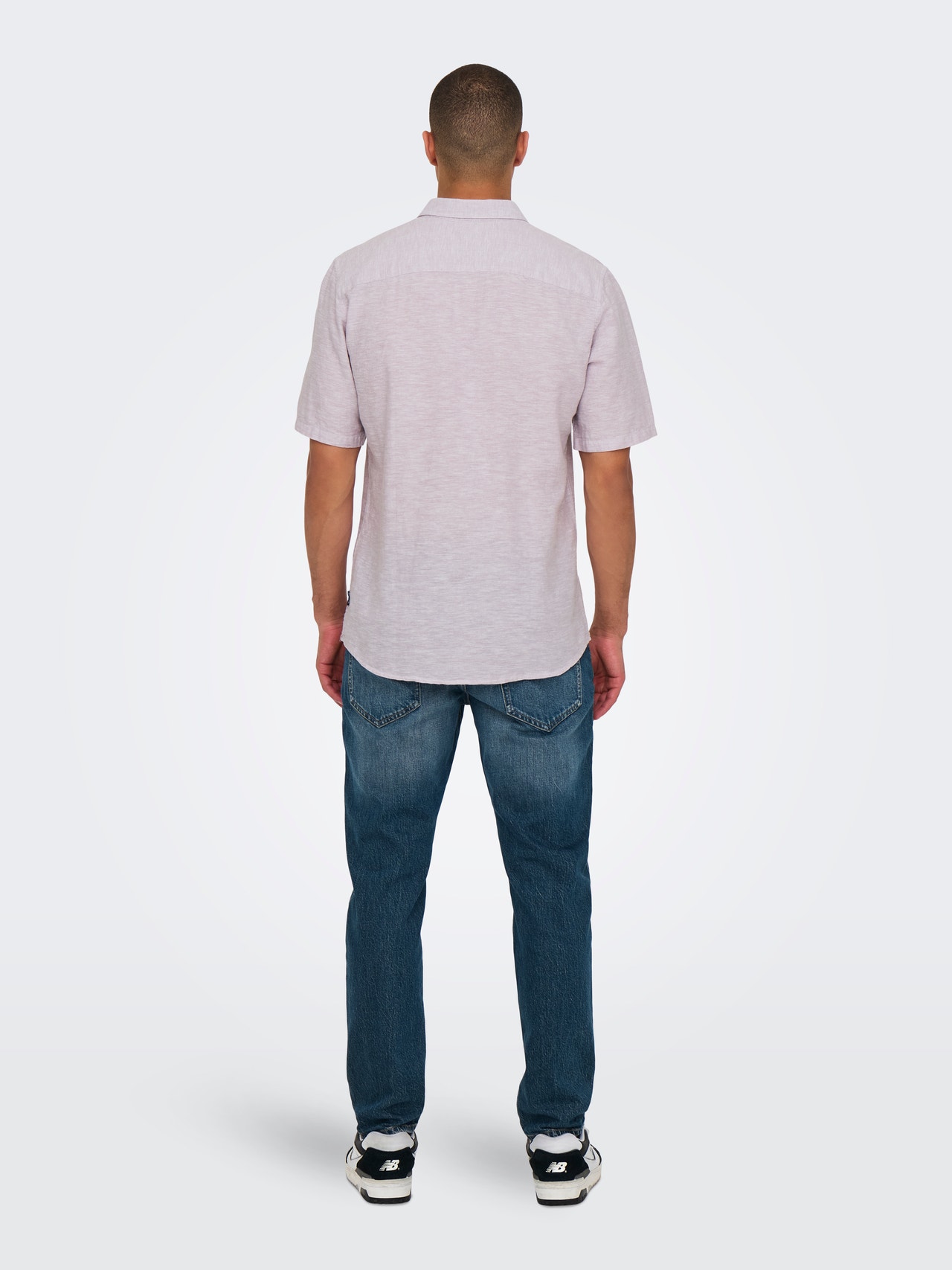ONLY & SONS Slim Fit Shirt collar Shirt -Nirvana - 22009885