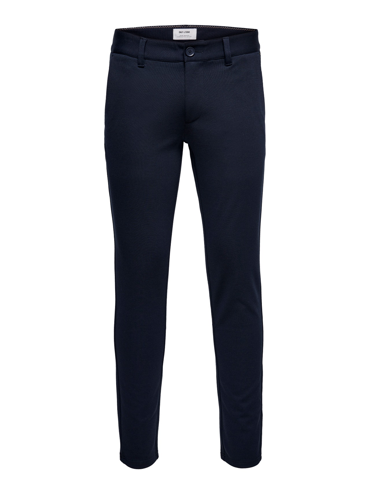 Solid colored chinos | Dark Blue | ONLY & SONS®