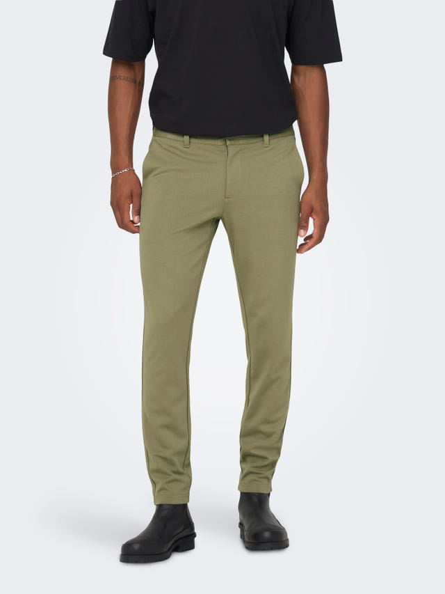 Chinos for Men: Black, White | ONLY & SONS