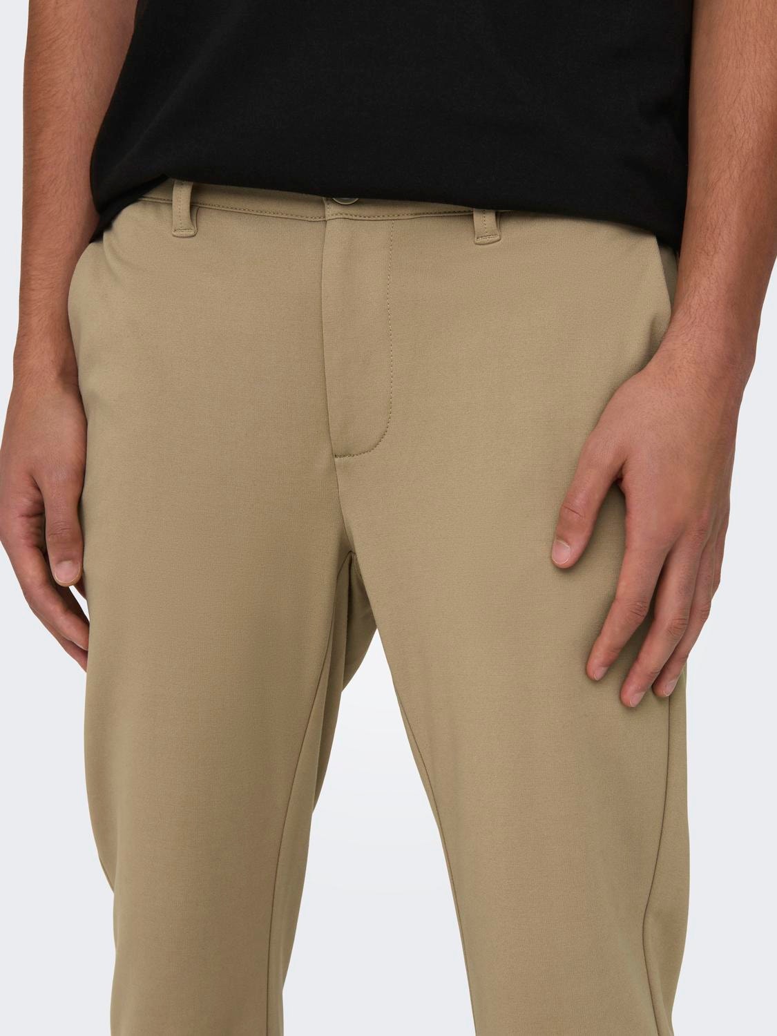 ONLY & SONS ONSMARK Chinos -Chinchilla - 22010209