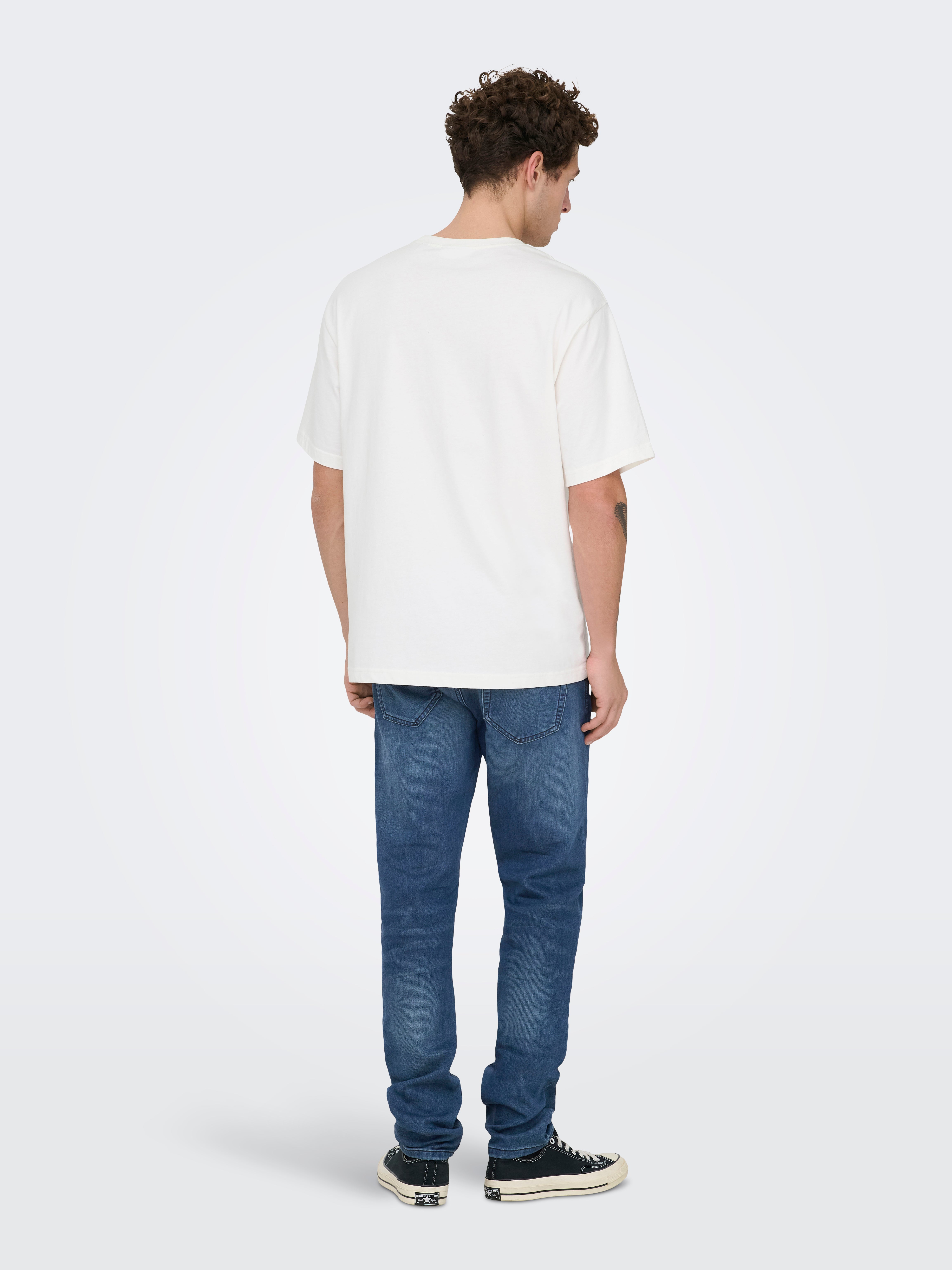 Krój slim Jeans | White | ONLY \u0026 SONS®