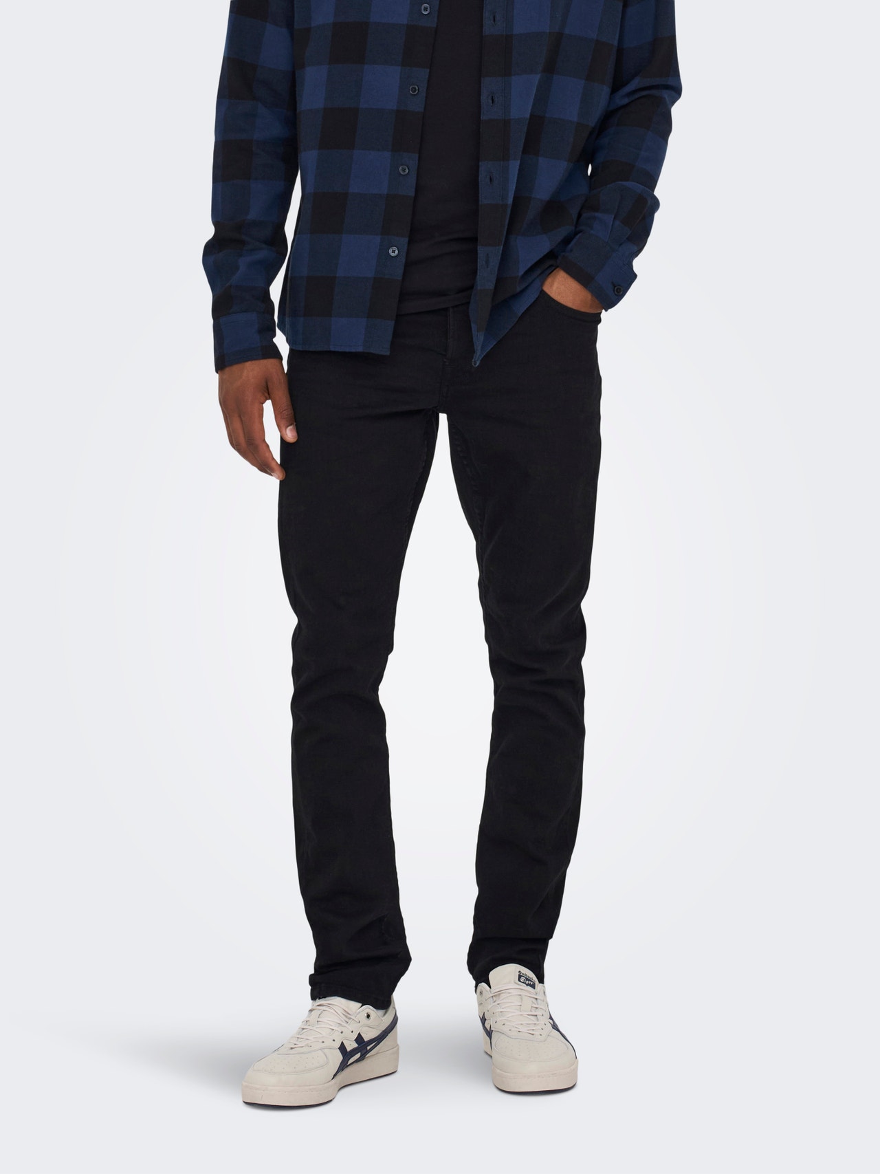 ONLY & SONS Slim Fit Jeans -Black Denim - 22010448