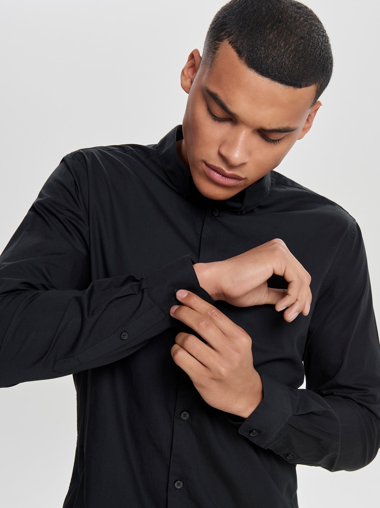 ONLY & SONS Classic shirt -Black - 22010862