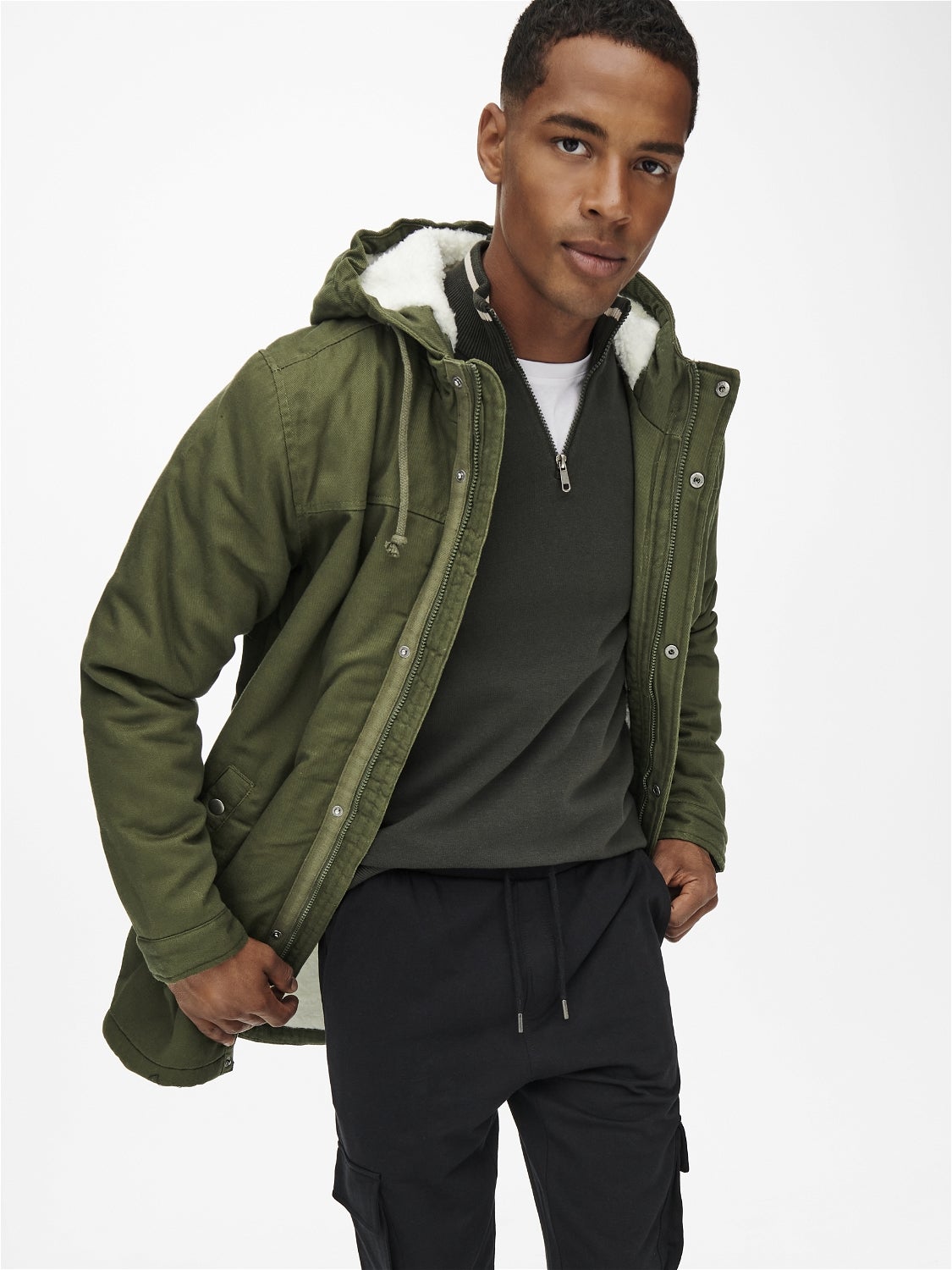 teddy parka coat