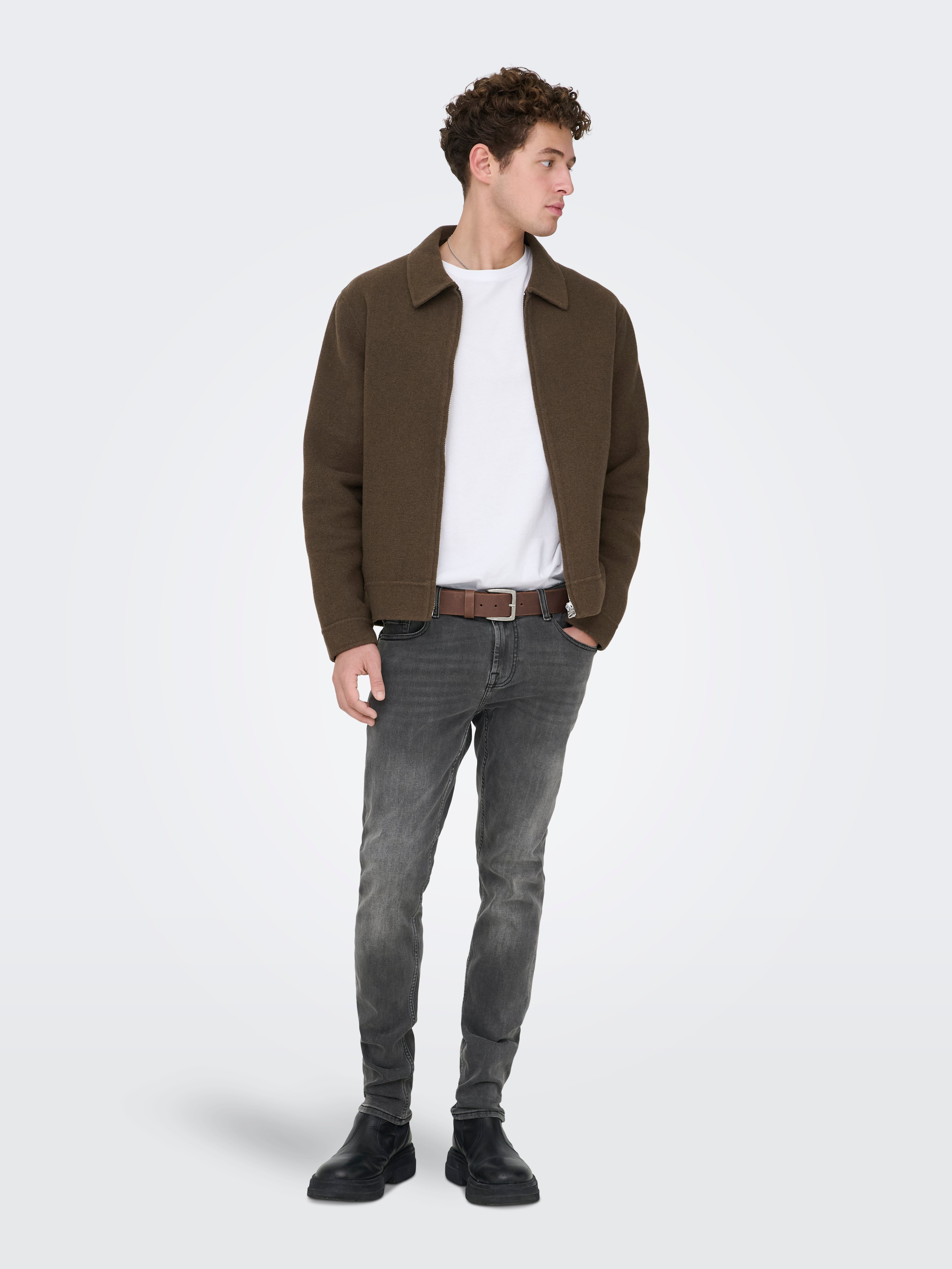 ONSWarp Skinny fit jeans | Medium Grey | ONLY \u0026 SONS®