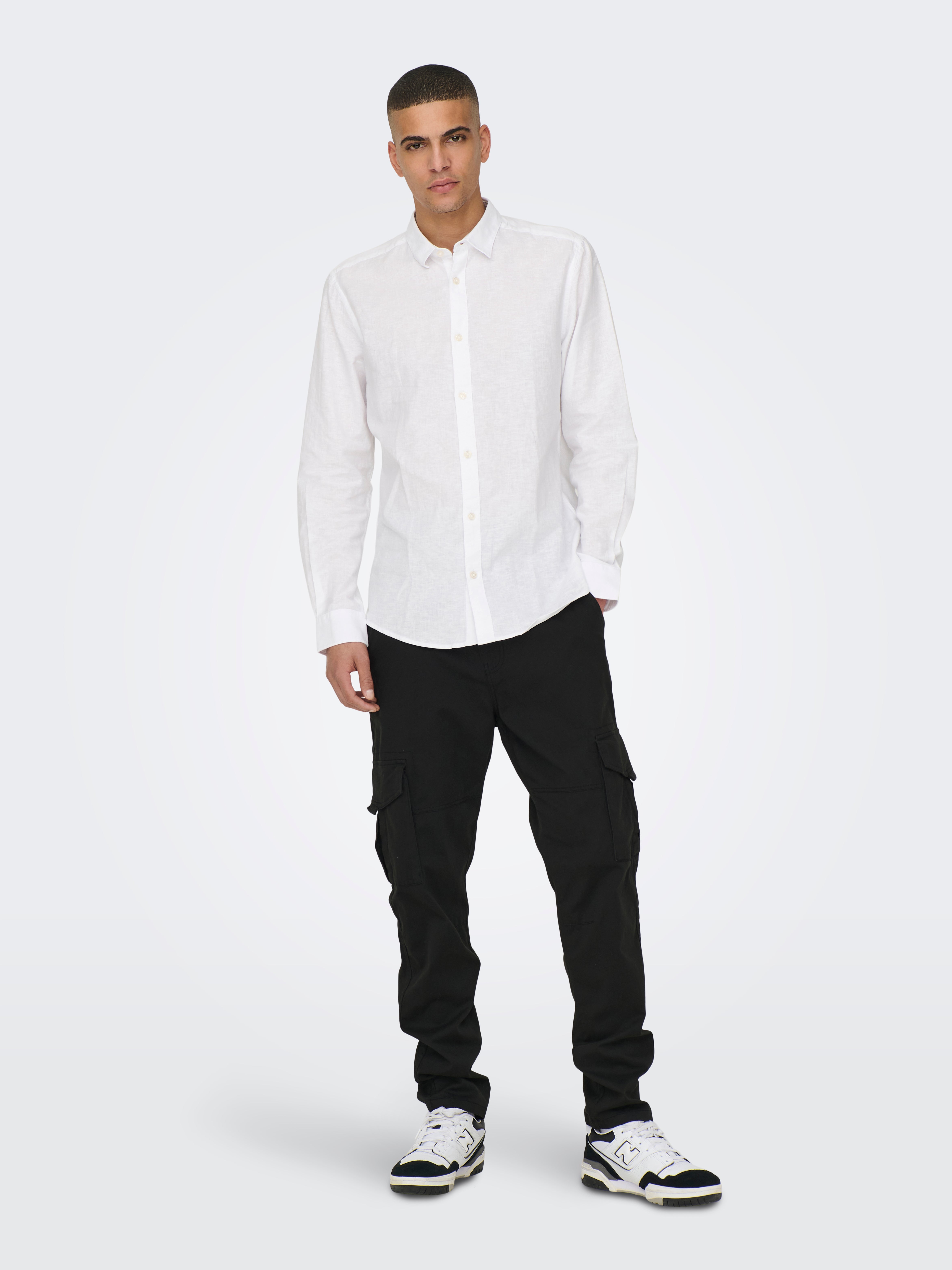 ONSCAIDEN Shirt | White | ONLY & SONS®