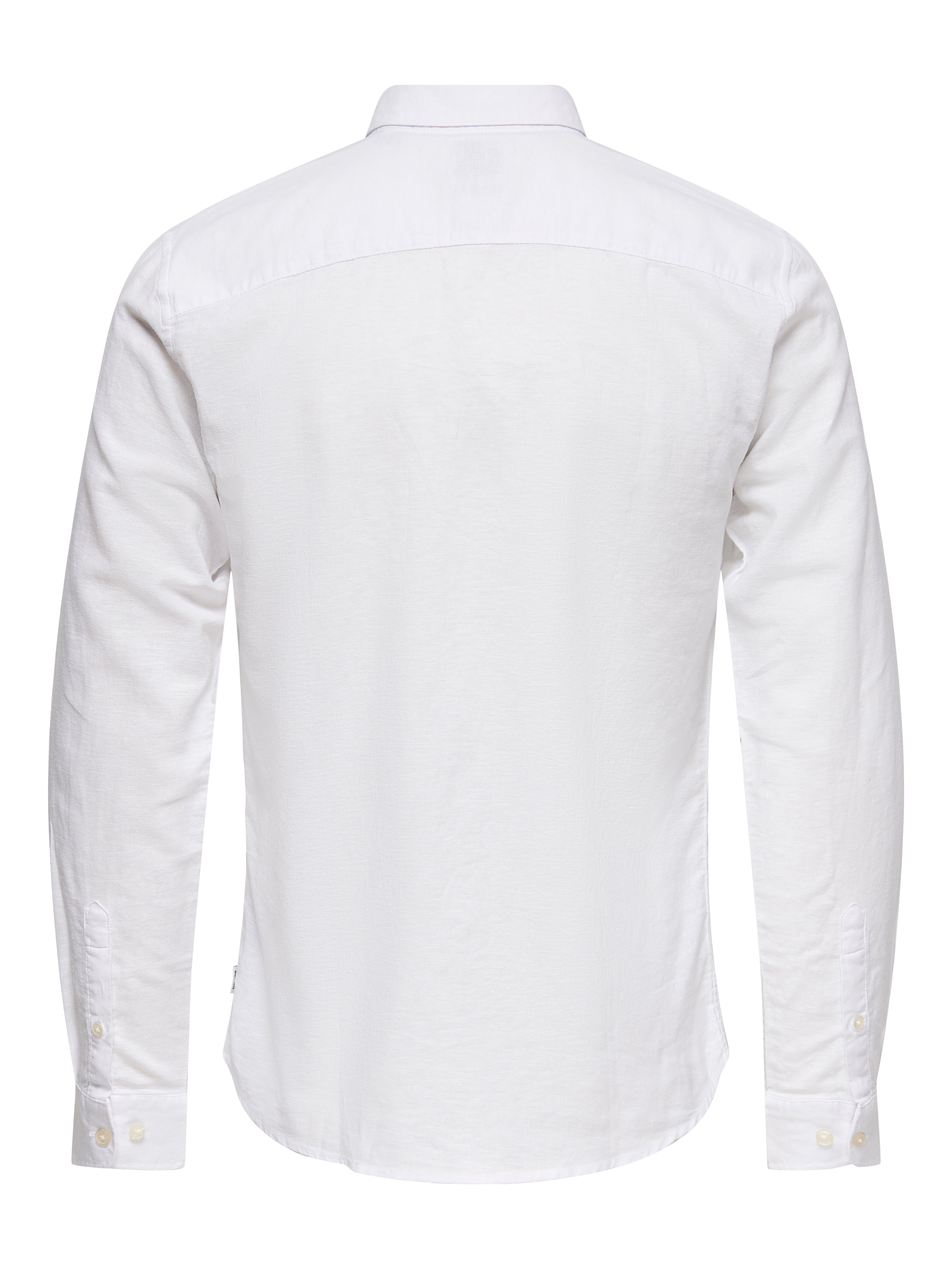 LIFE LS SOLID LINEN SHIRT NOOS 