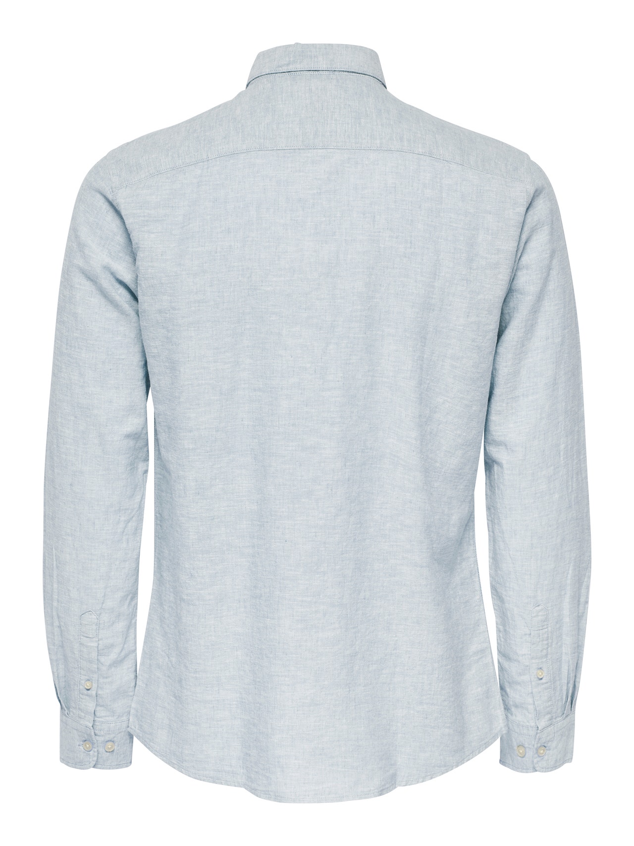 ONLY & SONS Slim Fit Skjortekrage Skjorte -Cashmere Blue - 22012321