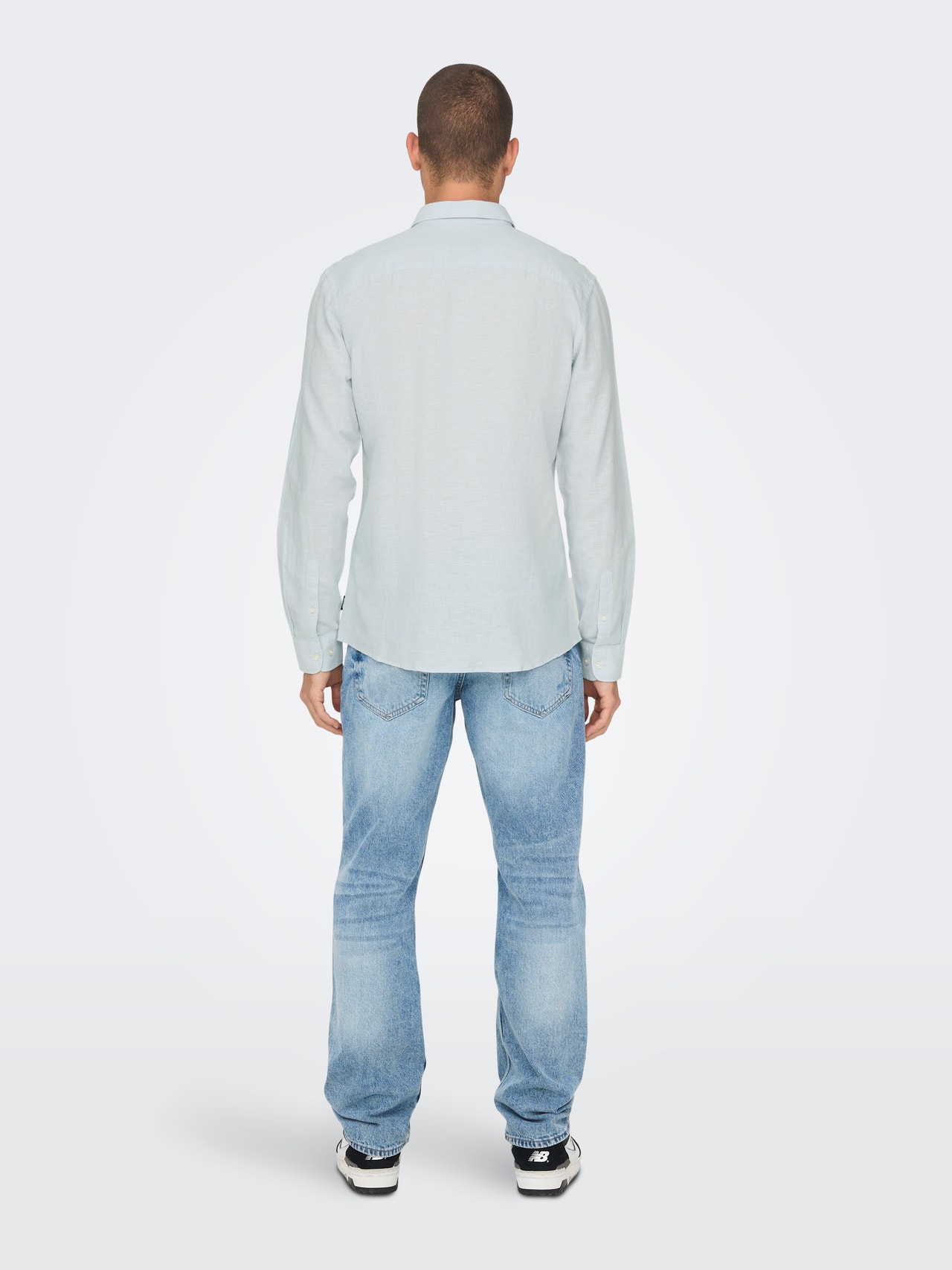 ONLY & SONS Chemises Slim Fit Col chemise -Plein Air - 22012321