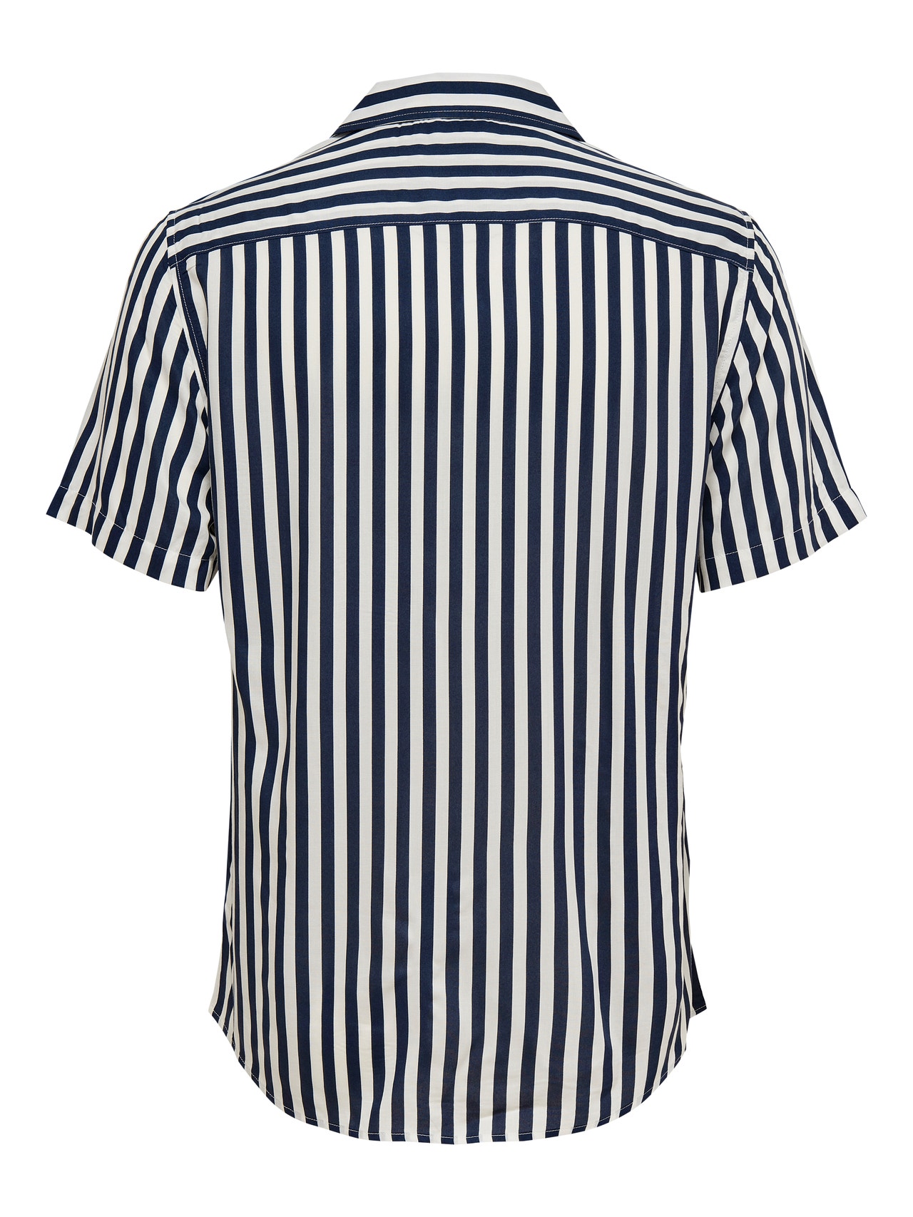 ONLY & SONS Normal geschnitten Resort Kragen Hemd -Dress Blues - 22013267