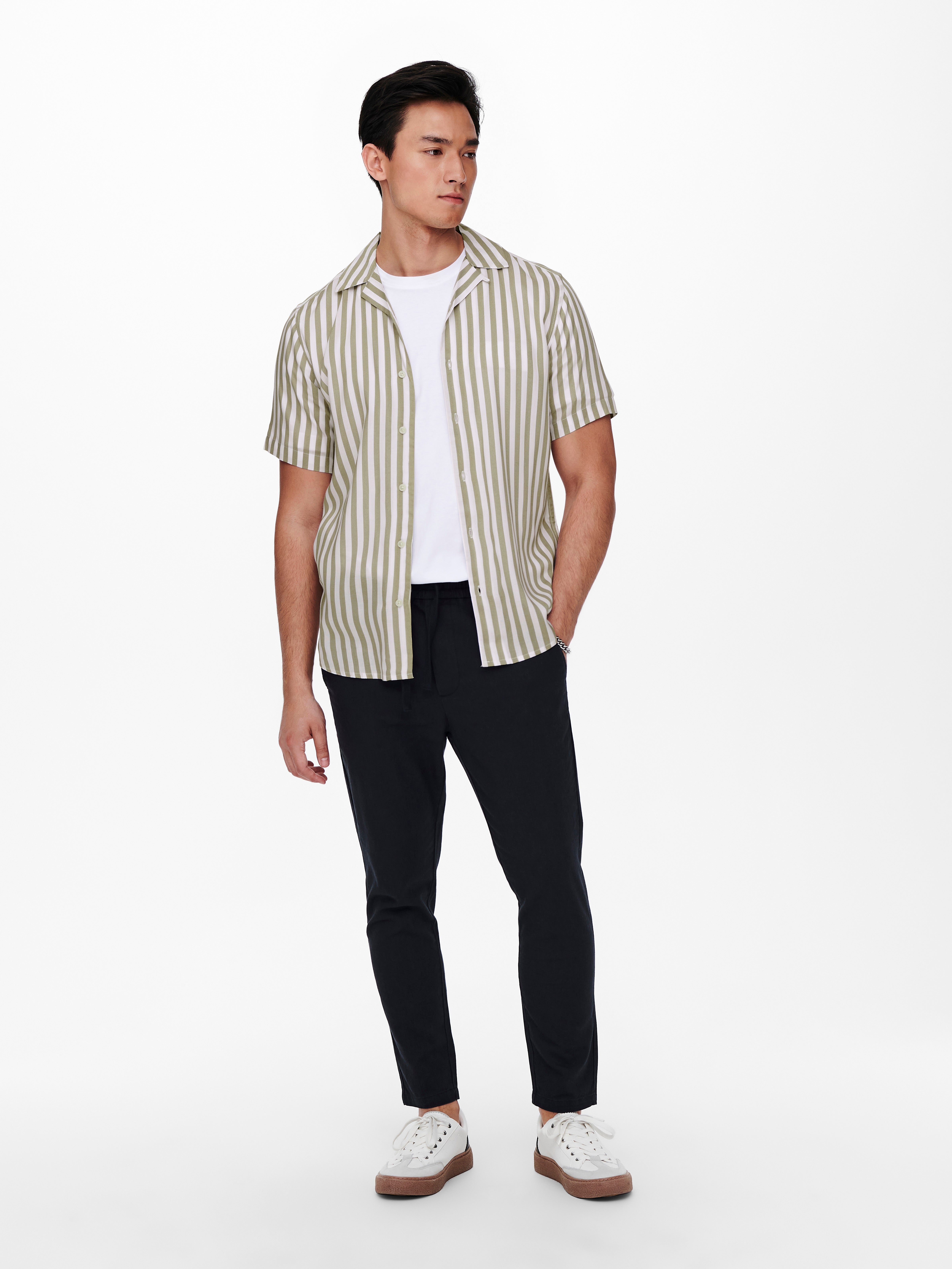 ONLY & SONS onsWAYNE Camicia - Chinchilla - 22013267