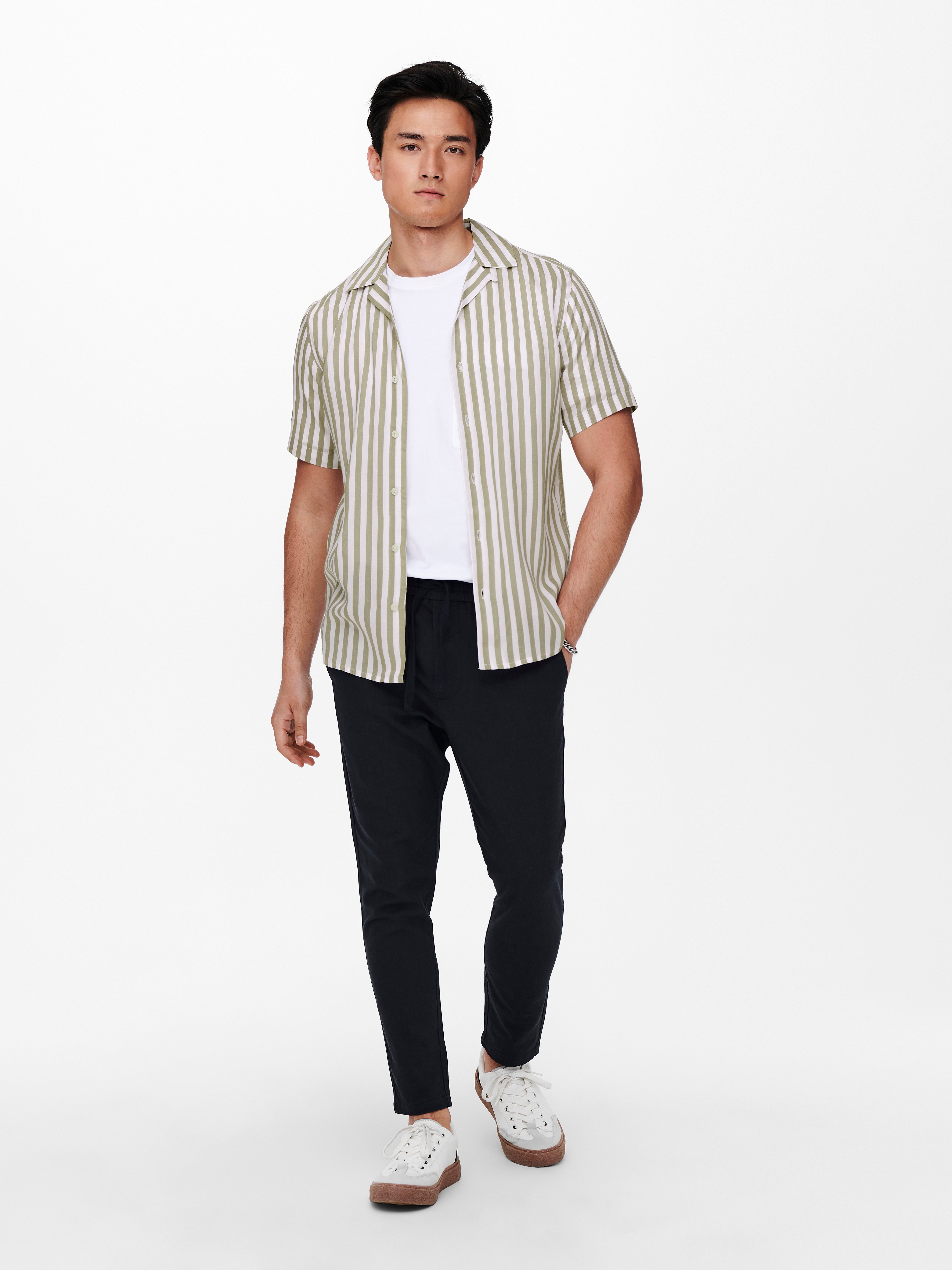 ONLY & SONS onsWAYNE Camicia - Chinchilla - 22013267