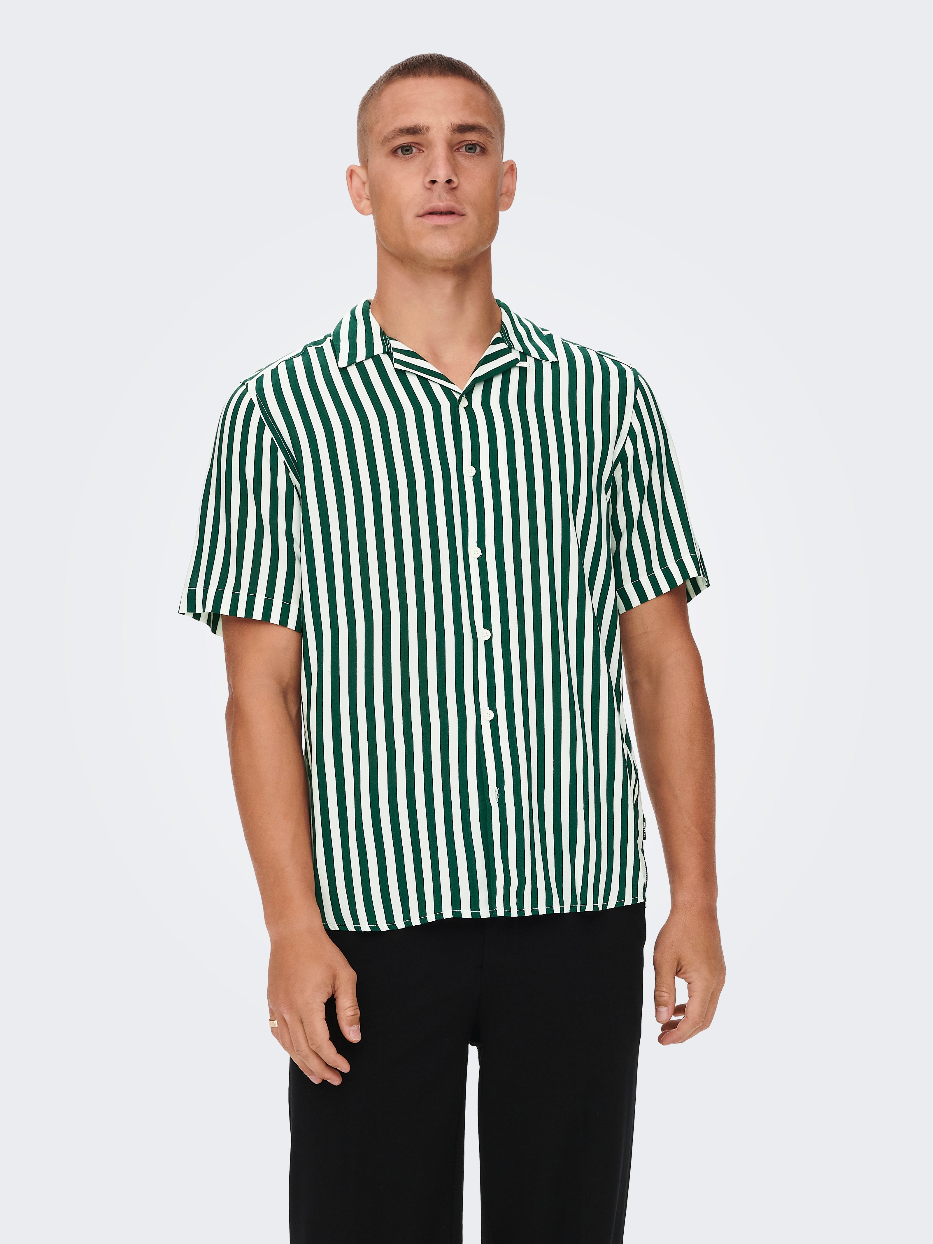 ONLY & SONS onsWAYNE Skjorte - Dark Green - 22013267