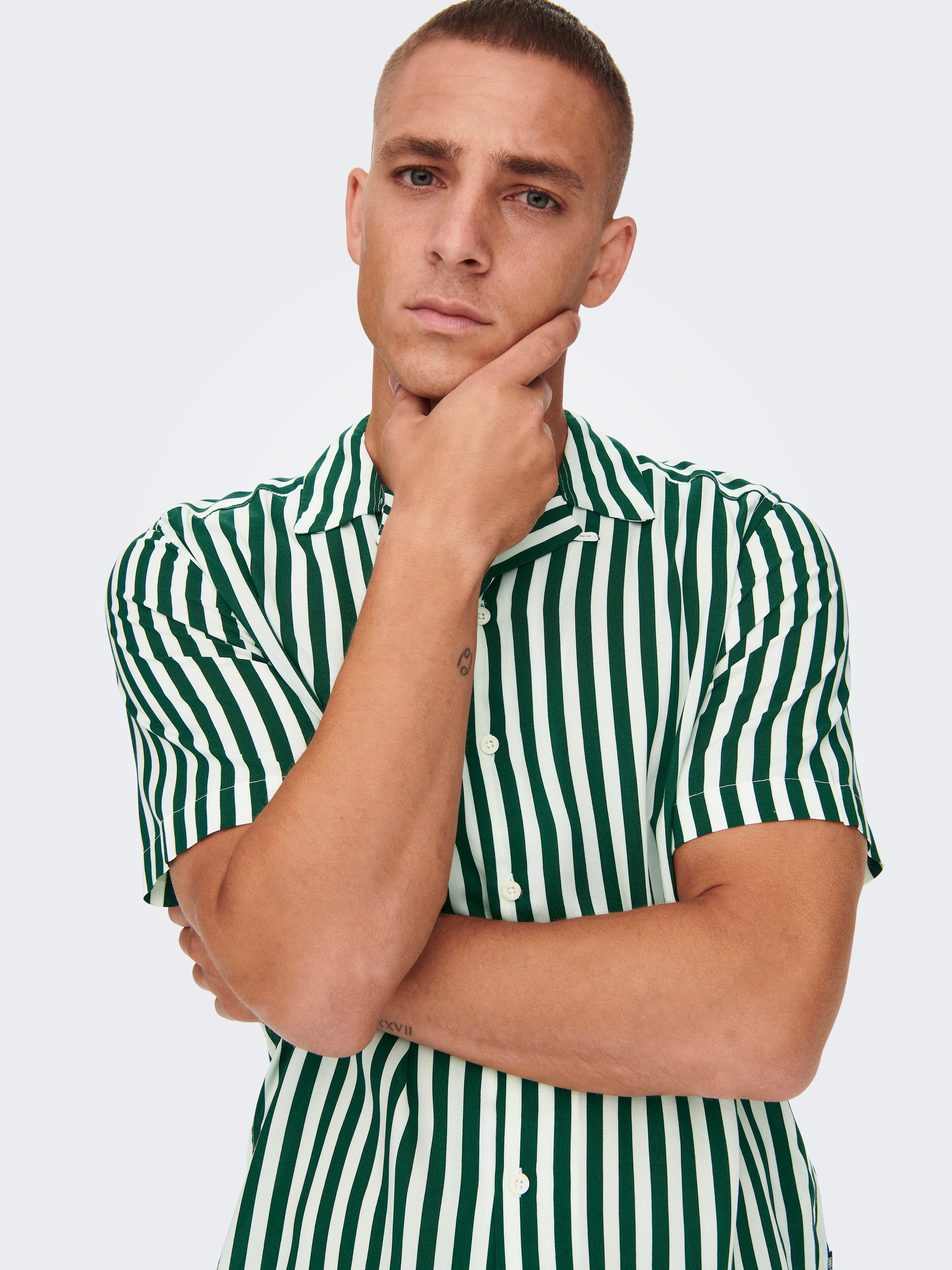 ONLY & SONS onsWAYNE Shirt - Dark Green - 22013267