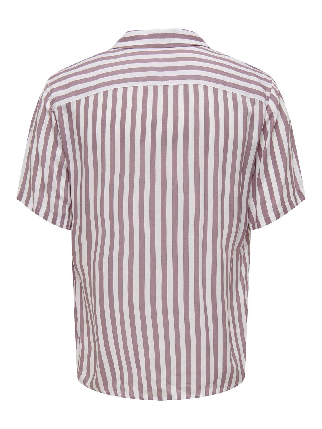 ONLY & SONS Regular fit Resort kraag Overhemd -Nirvana - 22013267