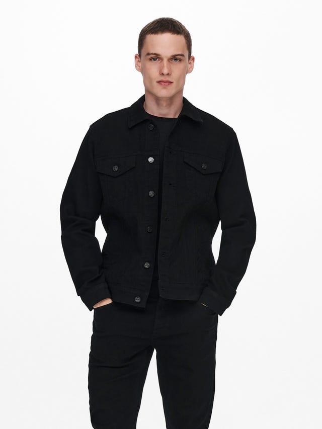 ONLY & SONS O-Neck Buttoned cuffs Jacket - 22013464