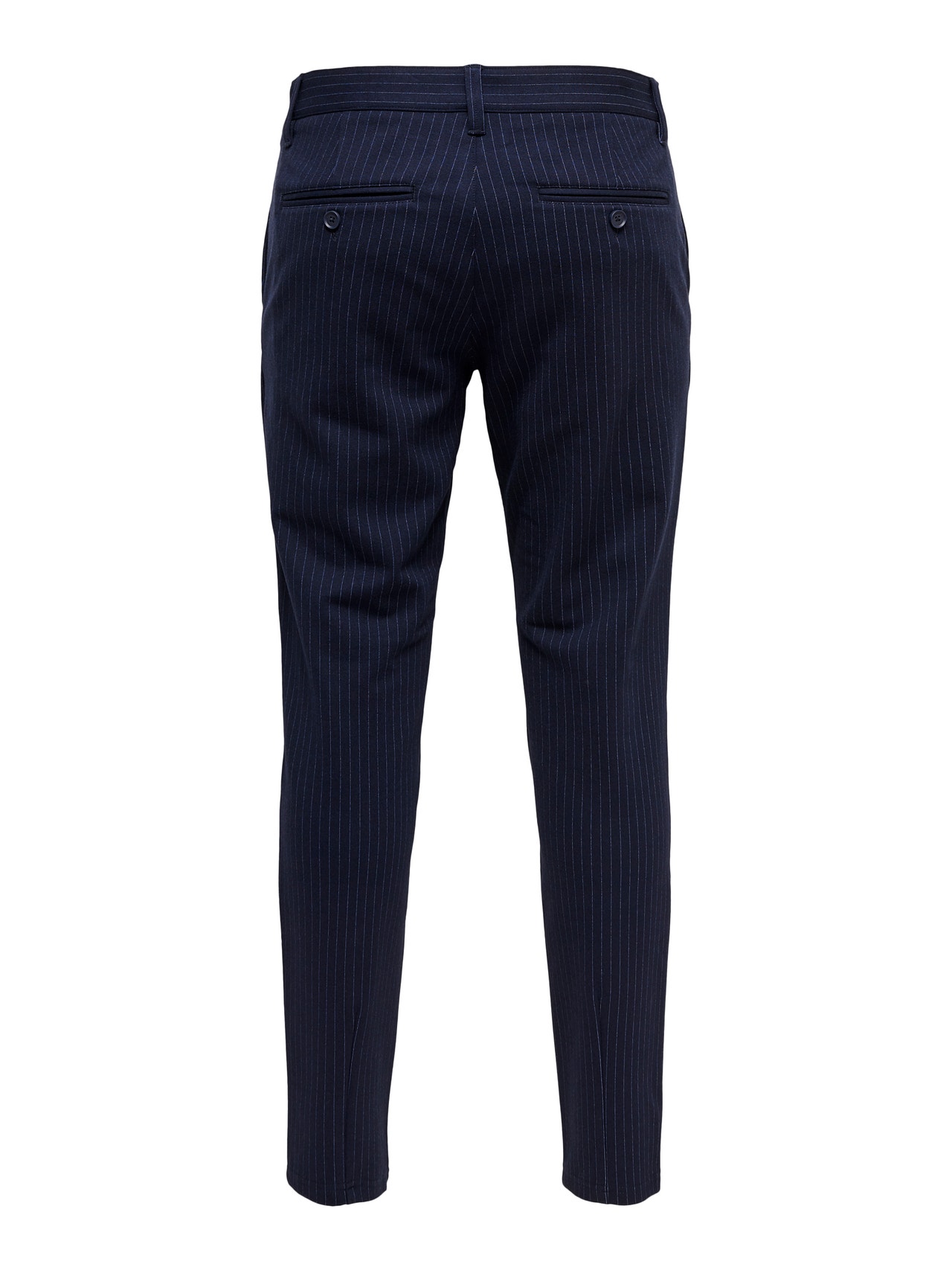 ONLY & SONS Classic striped trousers -Night Sky - 22013727