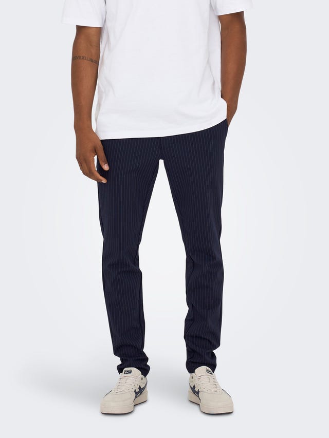 ONLY & SONS Tapered Fit Trousers - 22013727