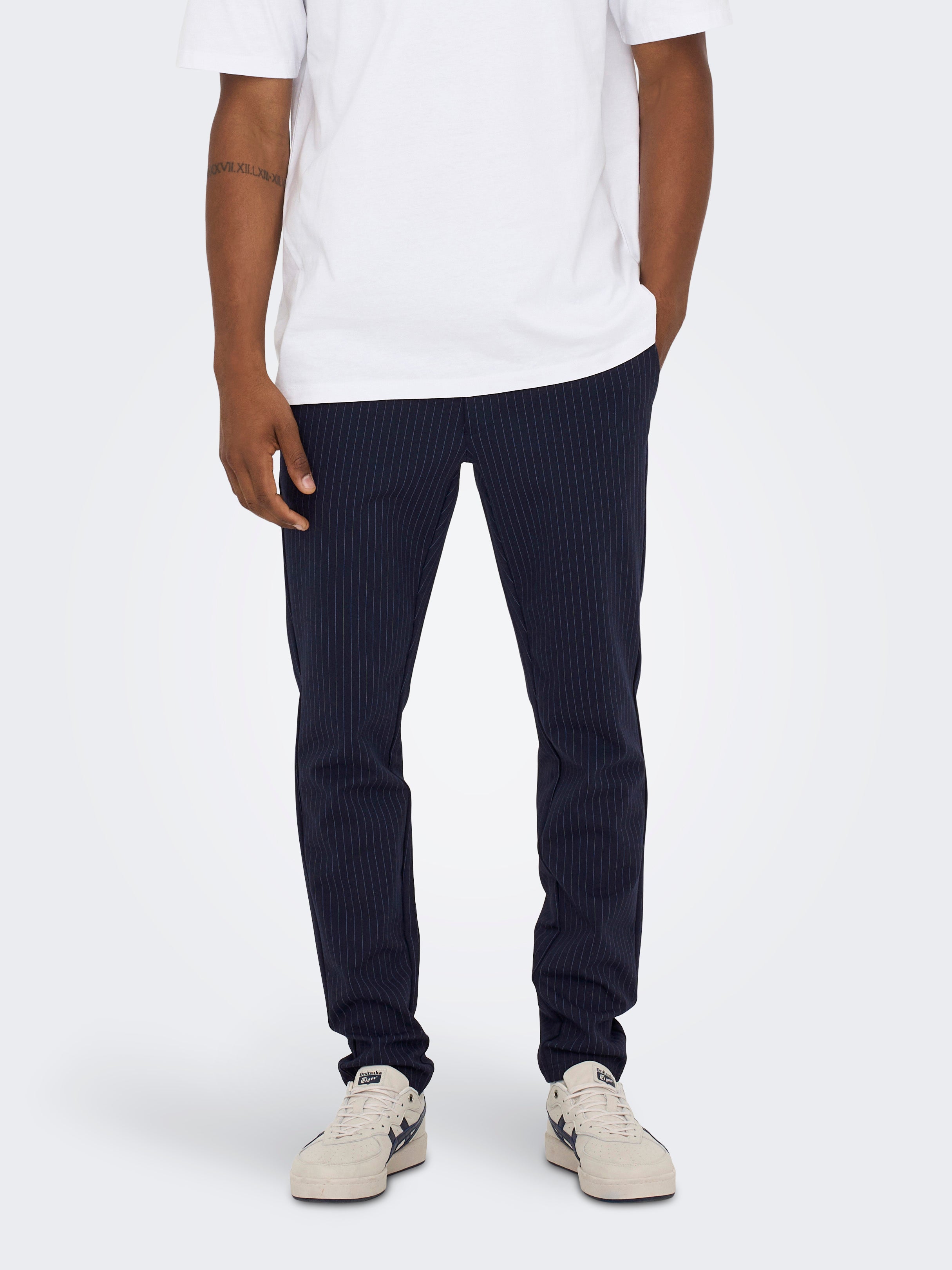ONSMARK Tapered fit Chino-housut | Dark Blue | ONLY & SONS®
