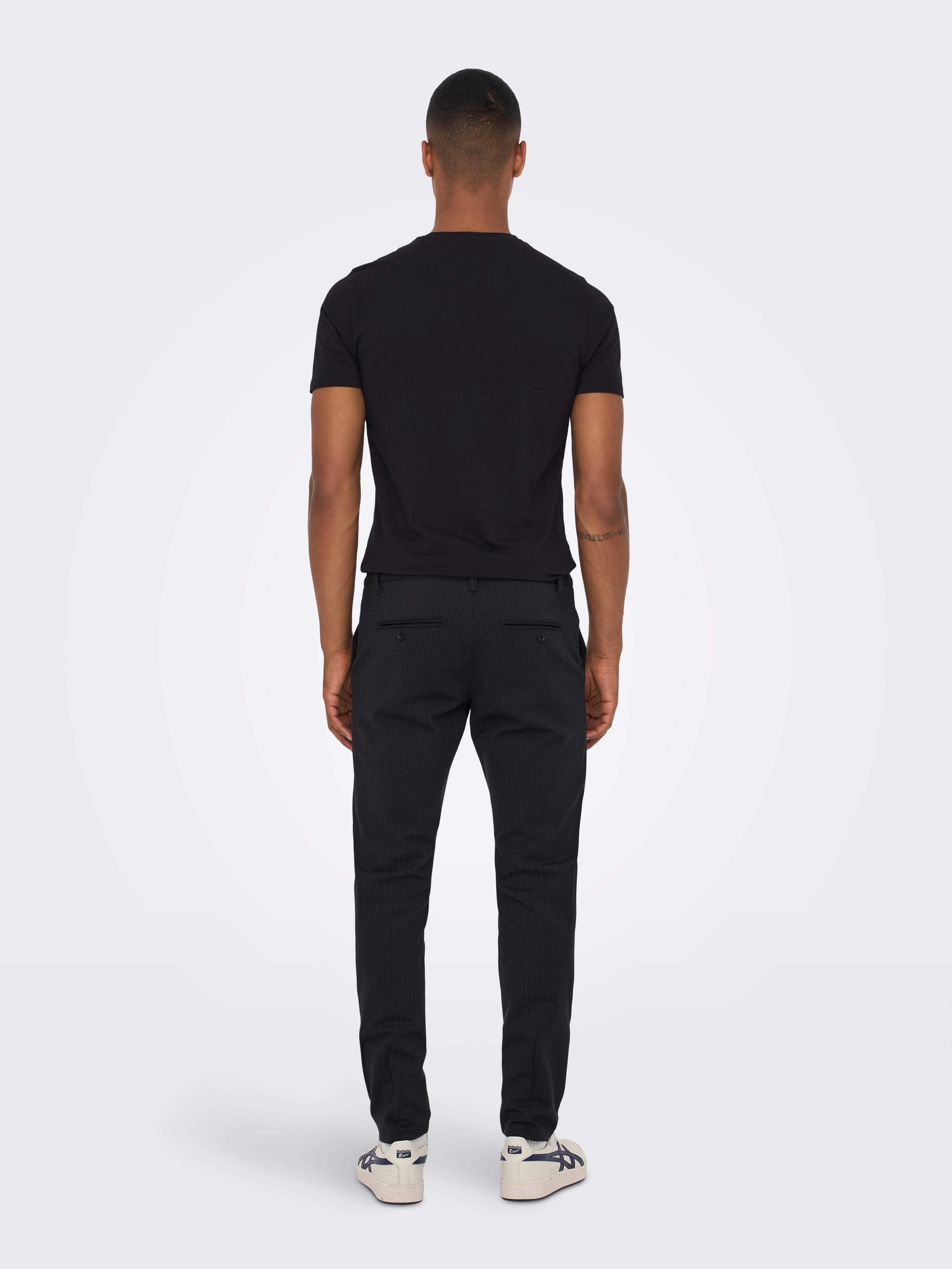 ONSMARK jean slim fit chino | Noir | ONLY & SONS®