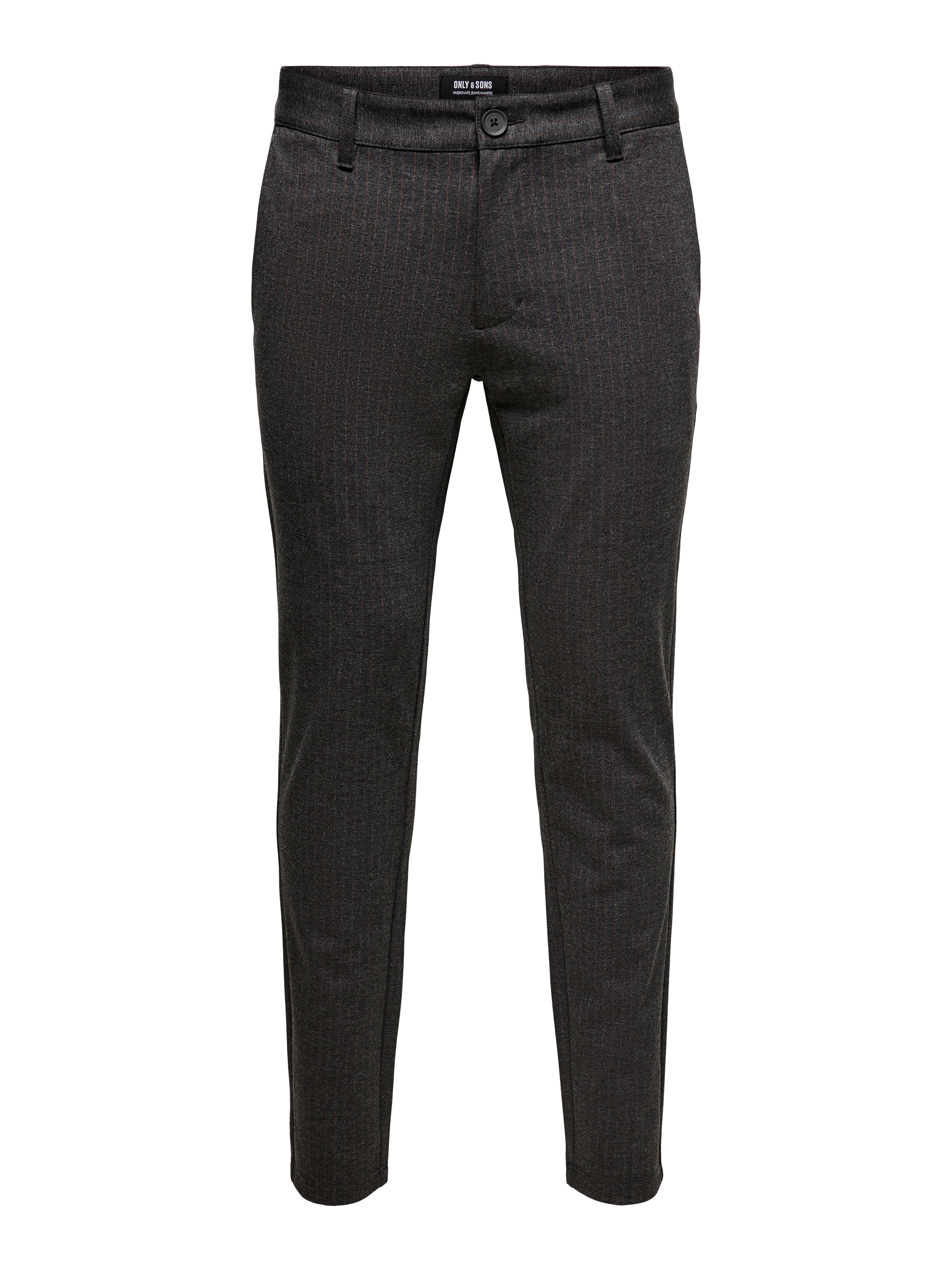 Tapered Fit Trousers | Light Rose 