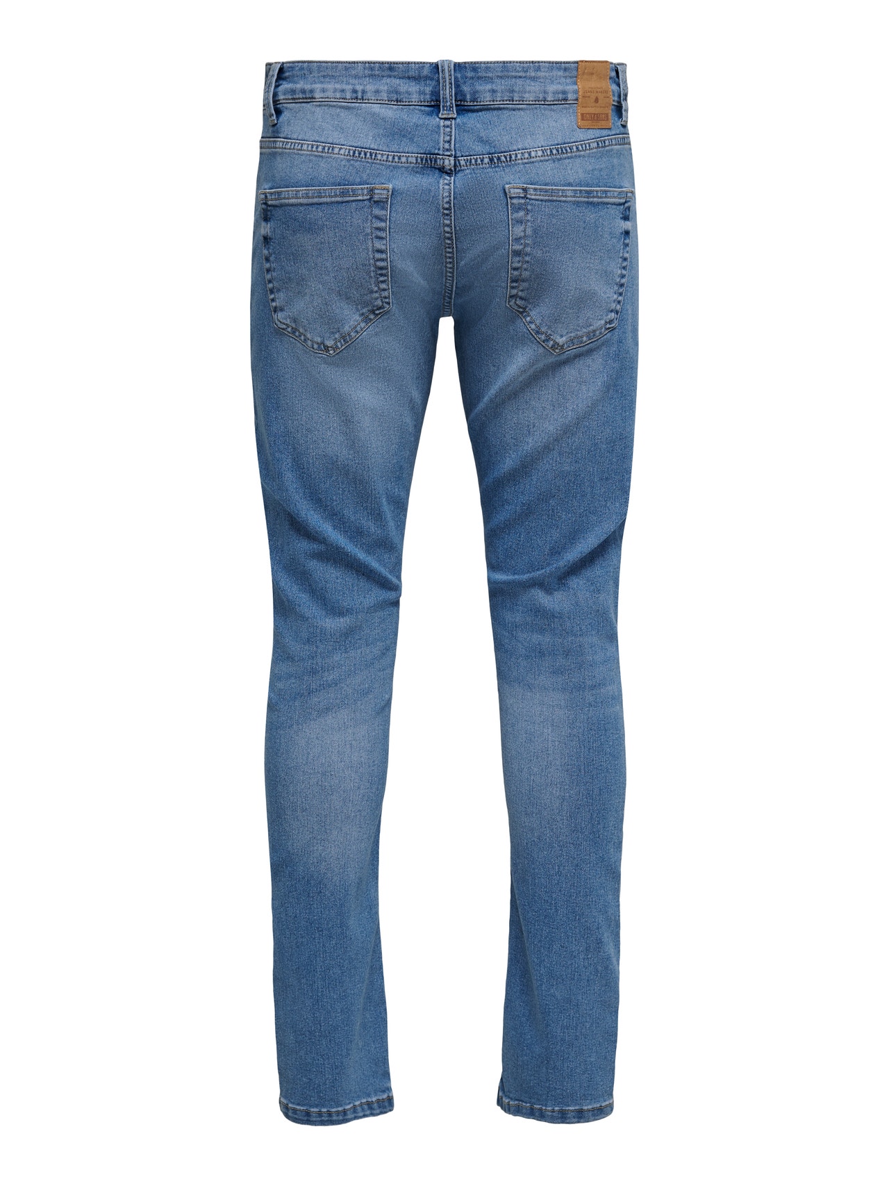 ONLY & SONS Slim Fit Regular rise Jeans -Blue Denim - 22015146