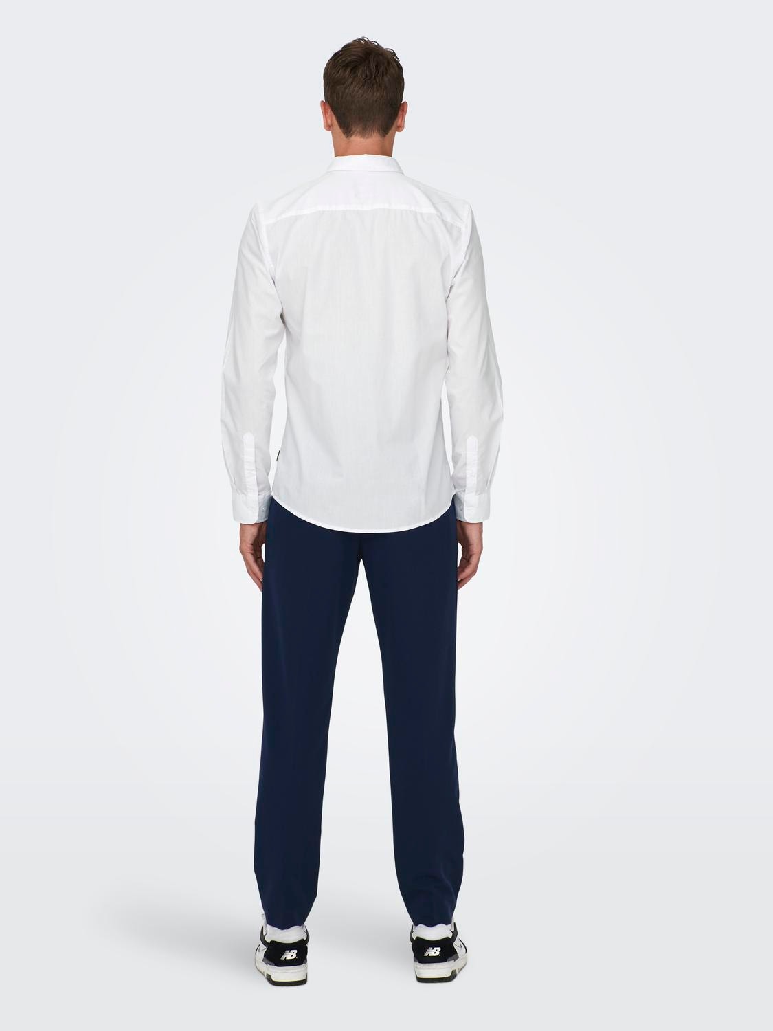 ONLY & SONS Klassisk skjorte -White - 22015472
