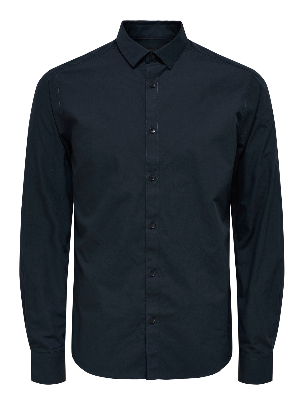 ONLY & SONS Slim Fit Shirt collar Shirt -Dark Navy - 22015472