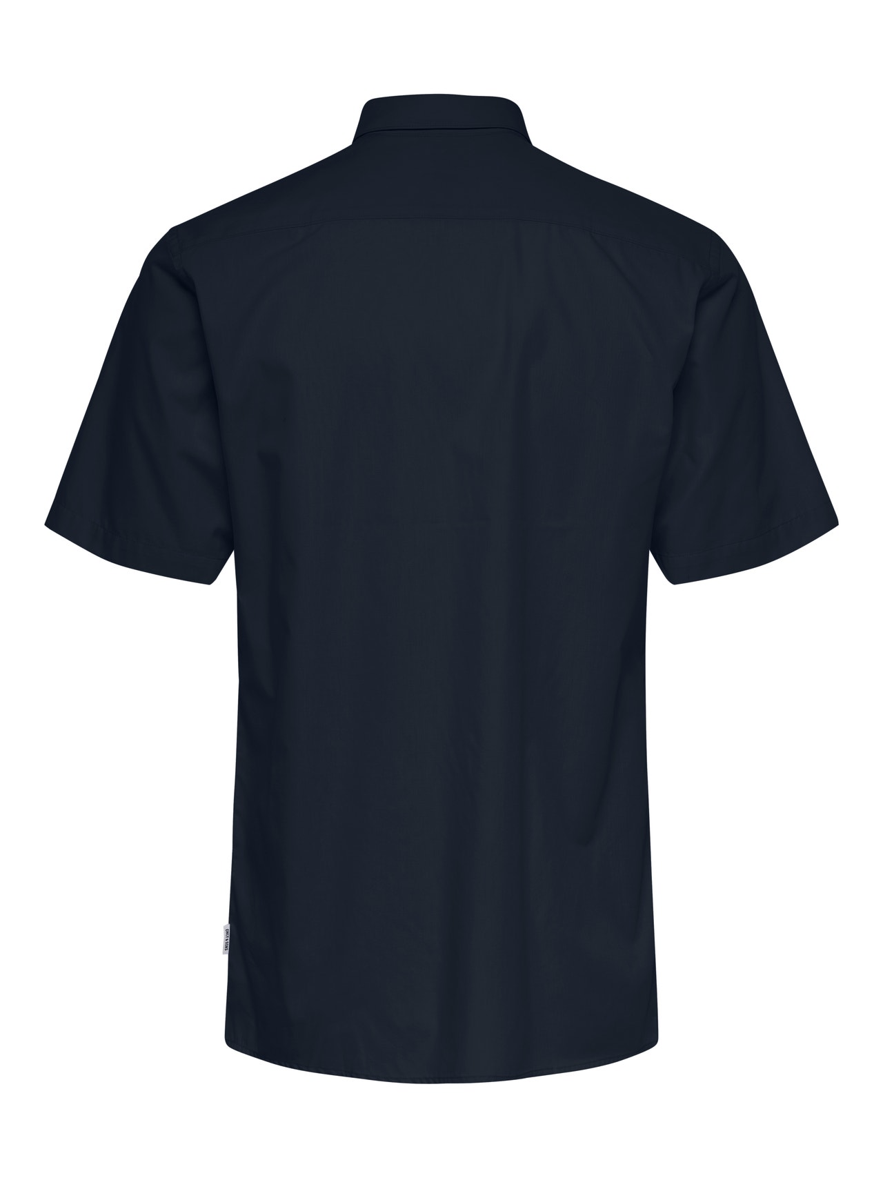 ONLY & SONS Chemises Slim Fit Col chemise -Dark Navy - 22015475