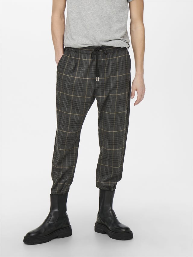 ONLY & SONS ONSLINUS CHECK PANT DT 5493 - 22015493