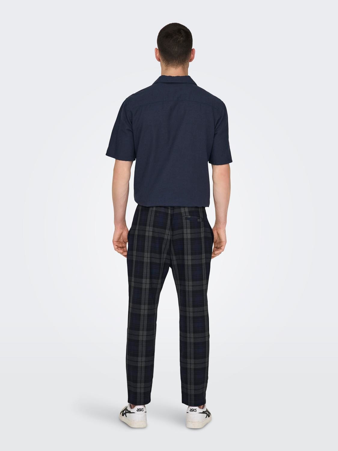 ONLY & SONS Pantalons Tapered Fit -Dark Navy - 22015495
