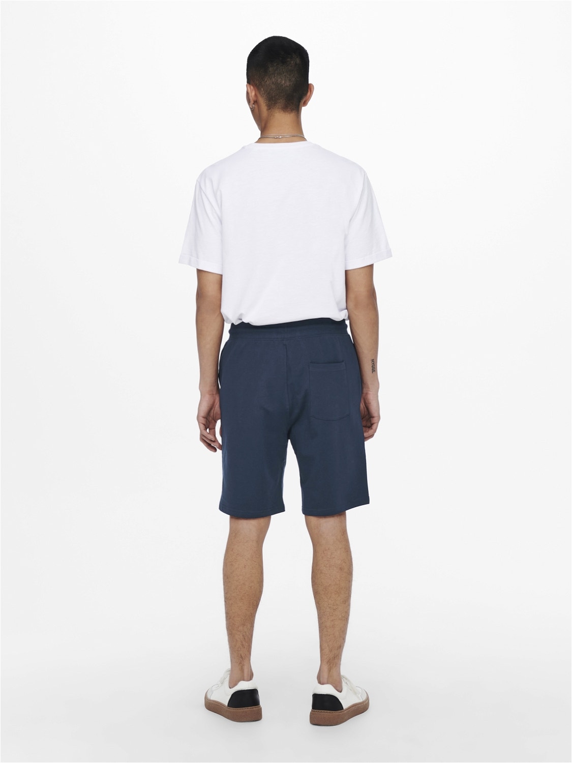 ONLY & SONS Regular Fit Mid waist Shorts -Dress Blues - 22015623