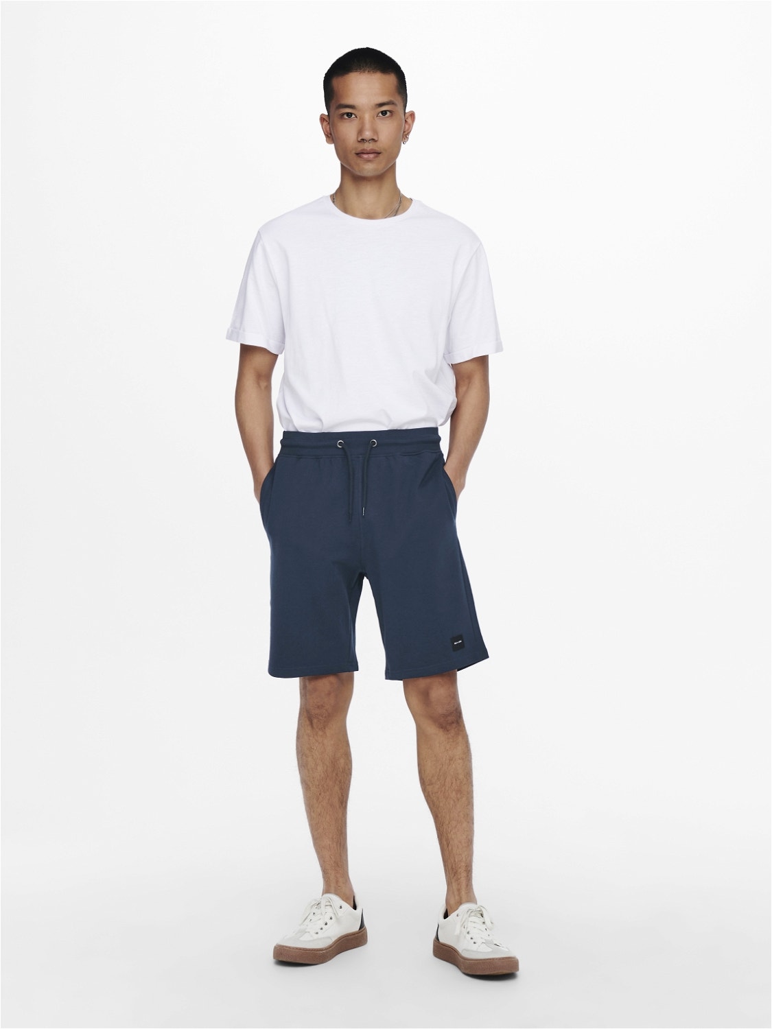 ONLY & SONS Normal geschnitten Mittlere Taille Shorts -Dress Blues - 22015623