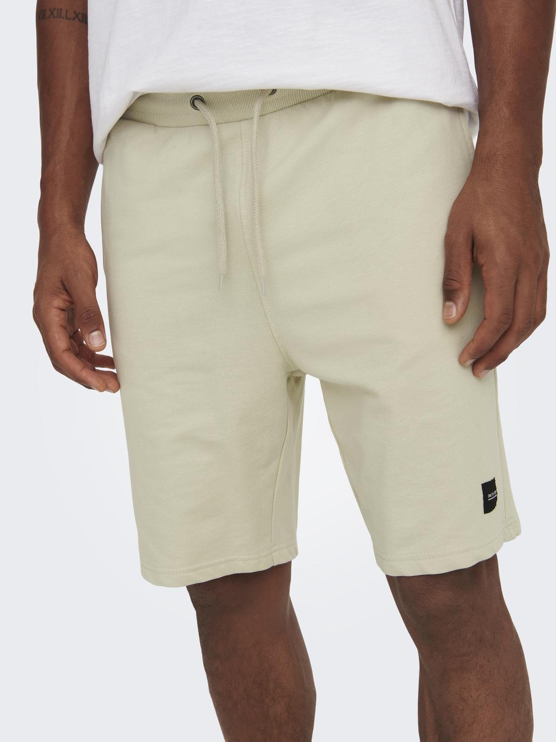ONLY & SONS Regular fit Mid waist Shorts -Pelican - 22015623