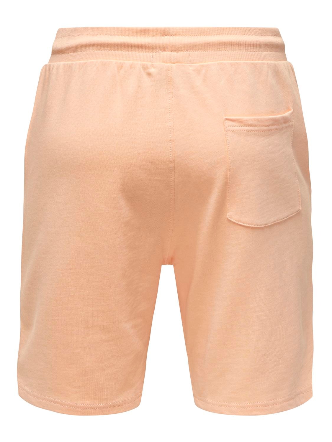 ONLY & SONS Regular fit Mid waist Shorts -Peach Nectar - 22015623
