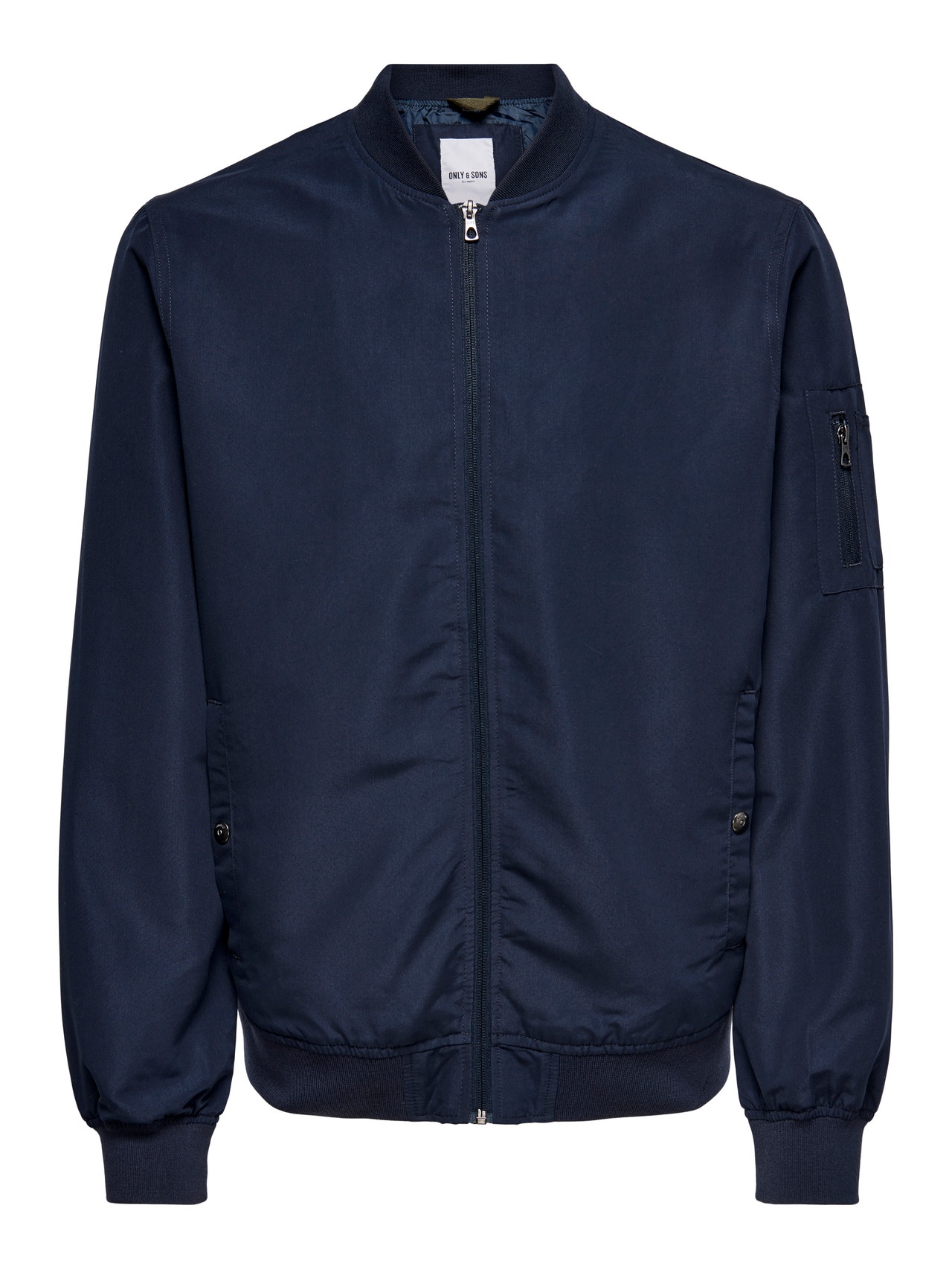 ONLY & SONS Solid color bomber jacket -Night Sky - 22015866