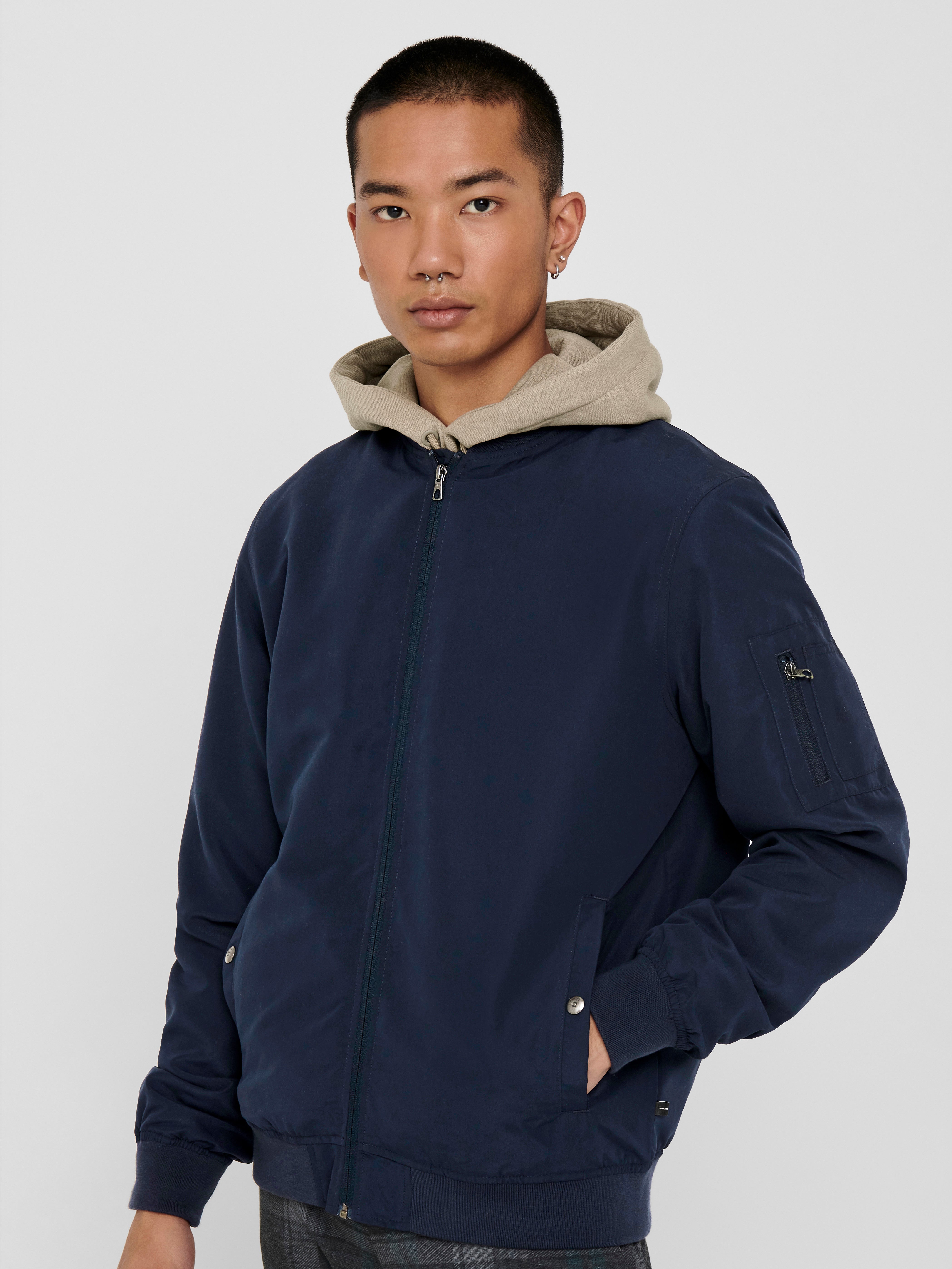 ONSJACK Bomber jacket Dark Blue ONLY SONS®